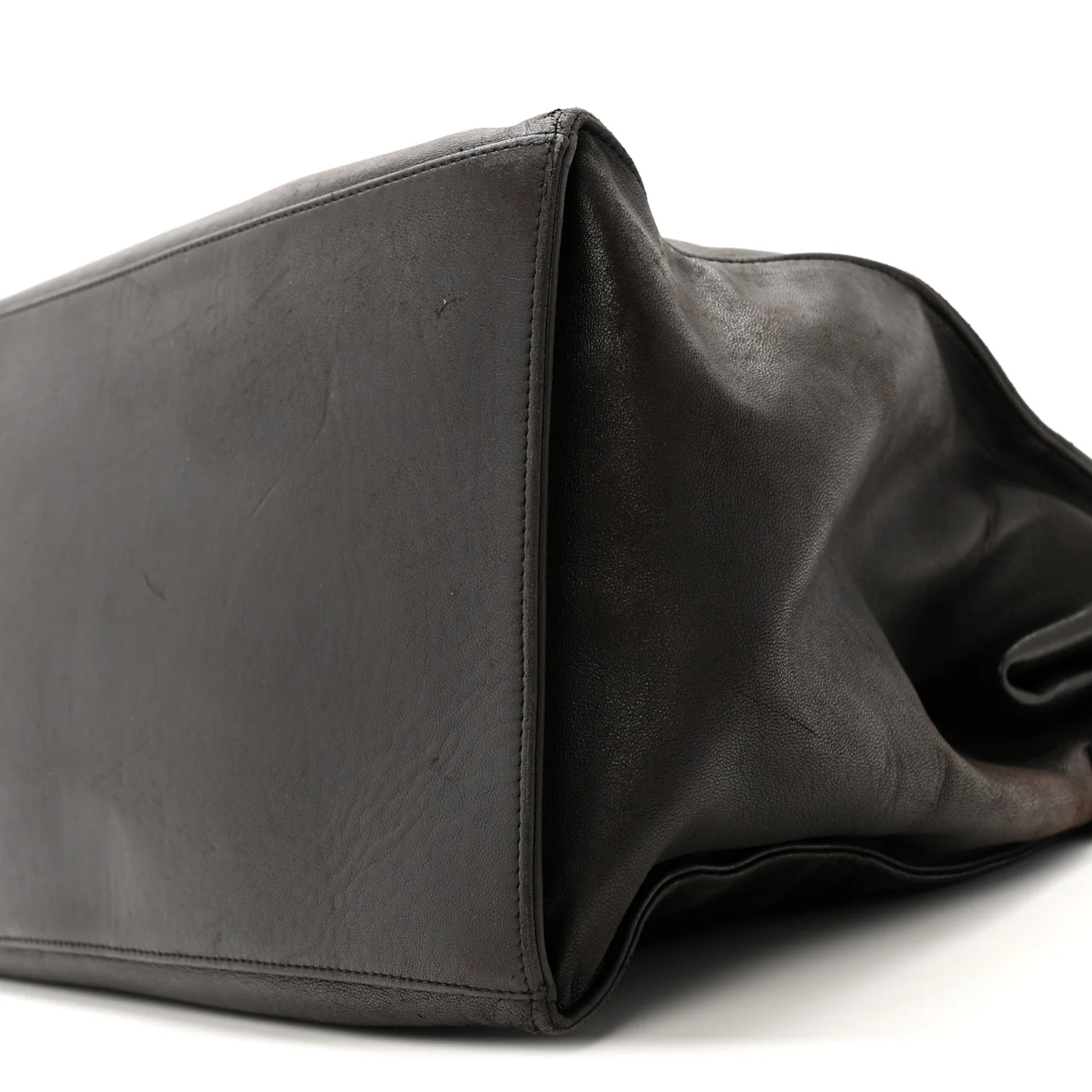 Lambskin CC Shoulder Bag Black - Image 9