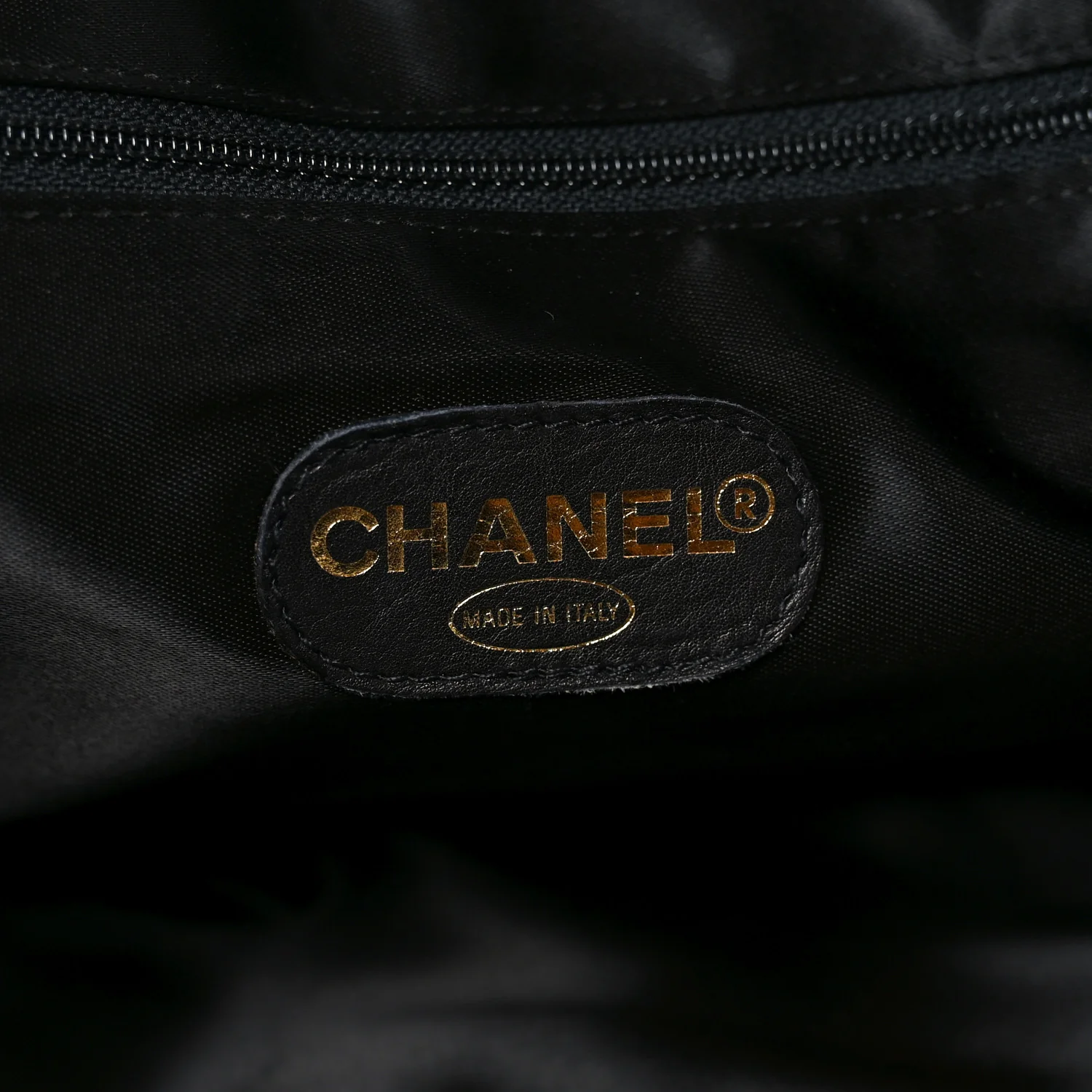 Lambskin CC Shoulder Bag Black - Image 6