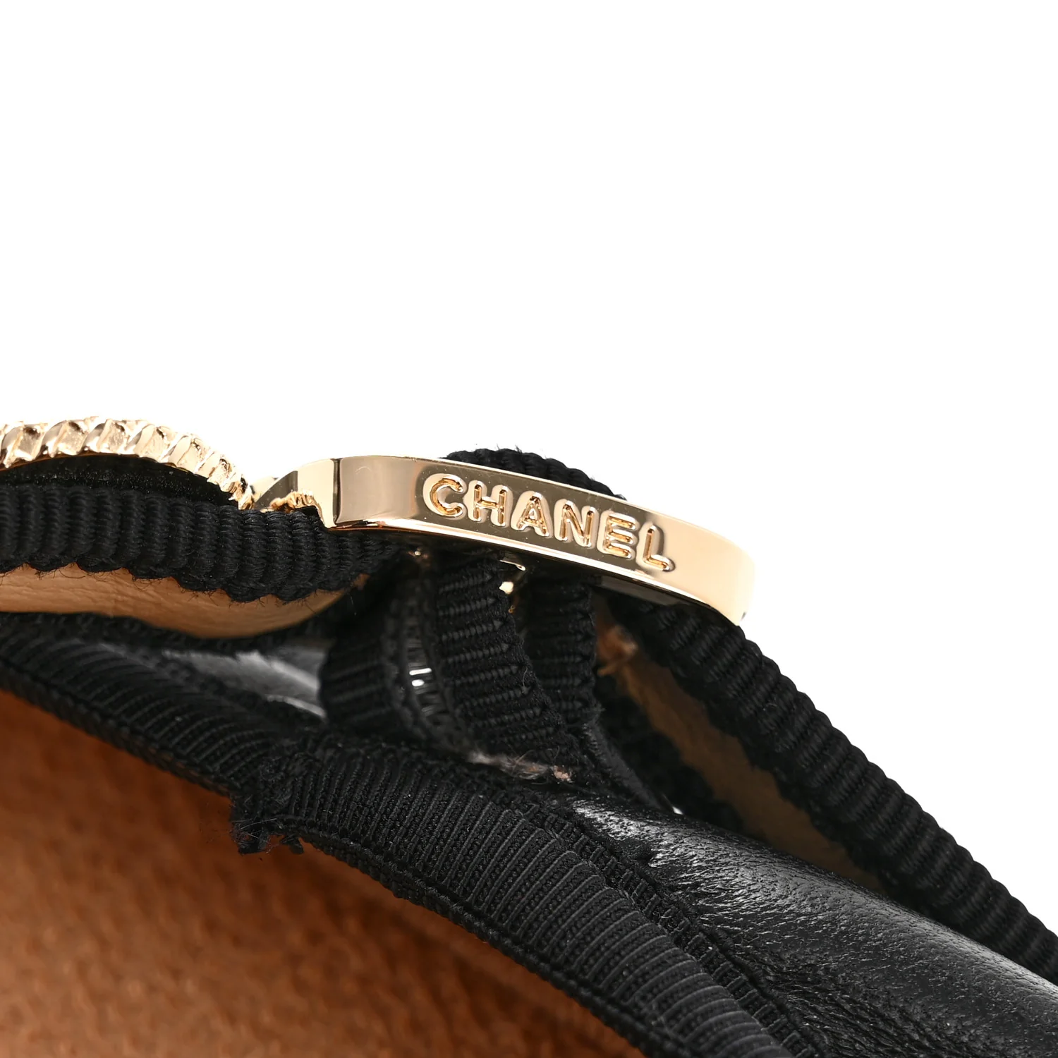 Lambskin Charm Mary Jane Flats 39 Black - Image 10