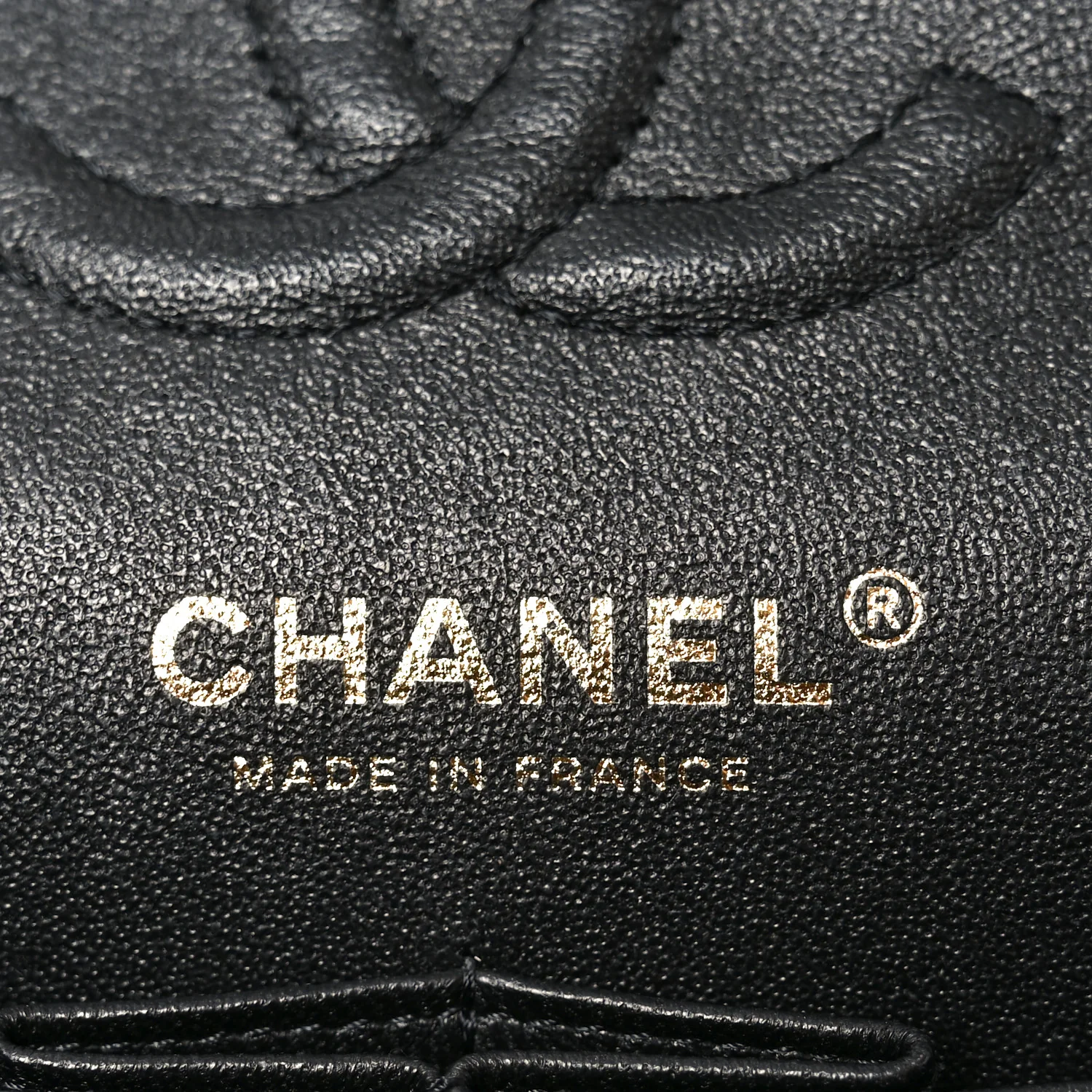 Lambskin Chevron Quilted Small Double Flap Black - Image 6