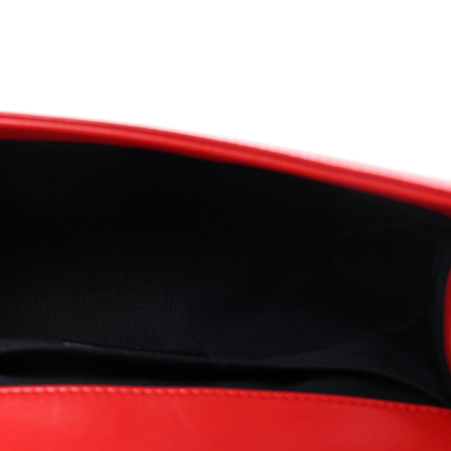 Lambskin Embossed Medium Boy Cube Flap Red - Image 5