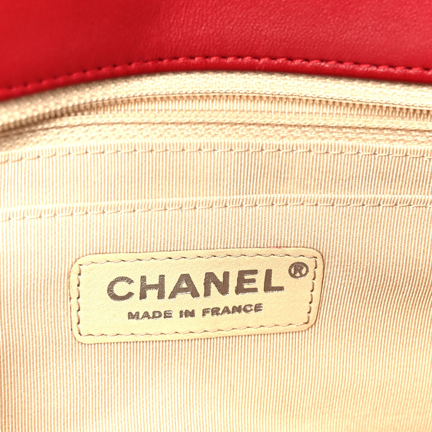 Lambskin Medium Coco Rider Flap Red - Image 6