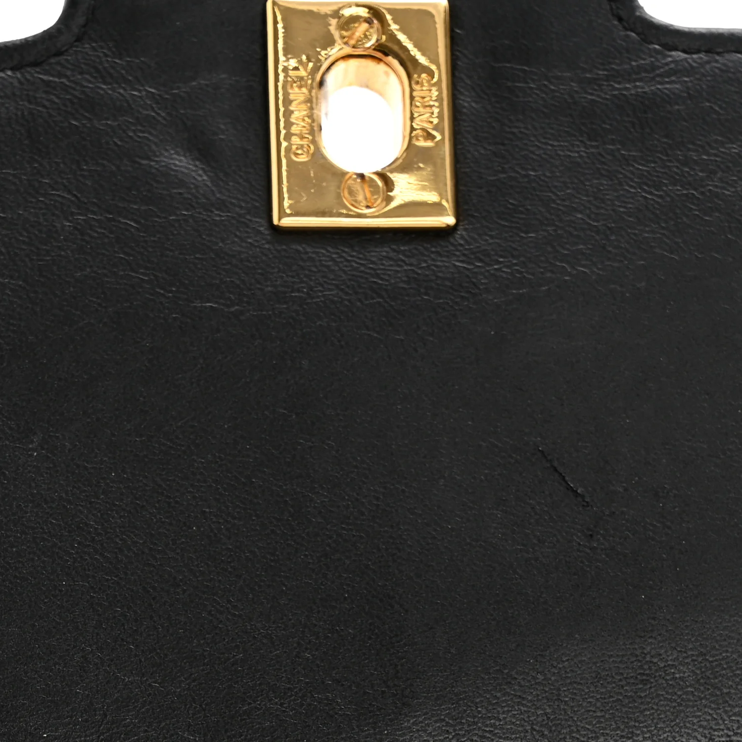 Lambskin Medium Single Flap Black - Image 12