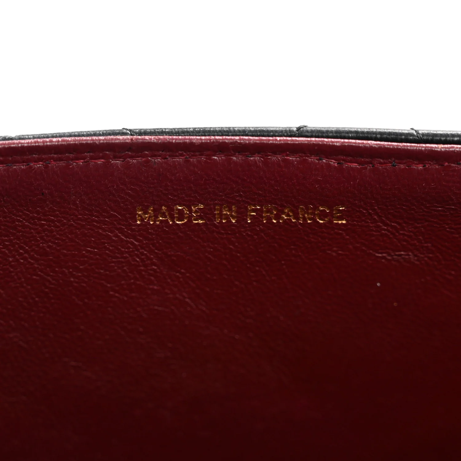 Lambskin Medium Single Flap Black - Image 7