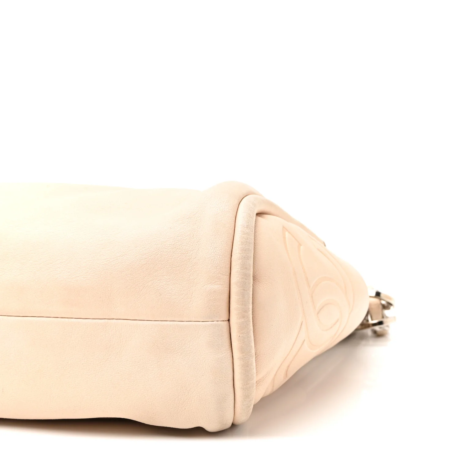 Lambskin Medium Ultimate Soft Tote Beige - Image 19