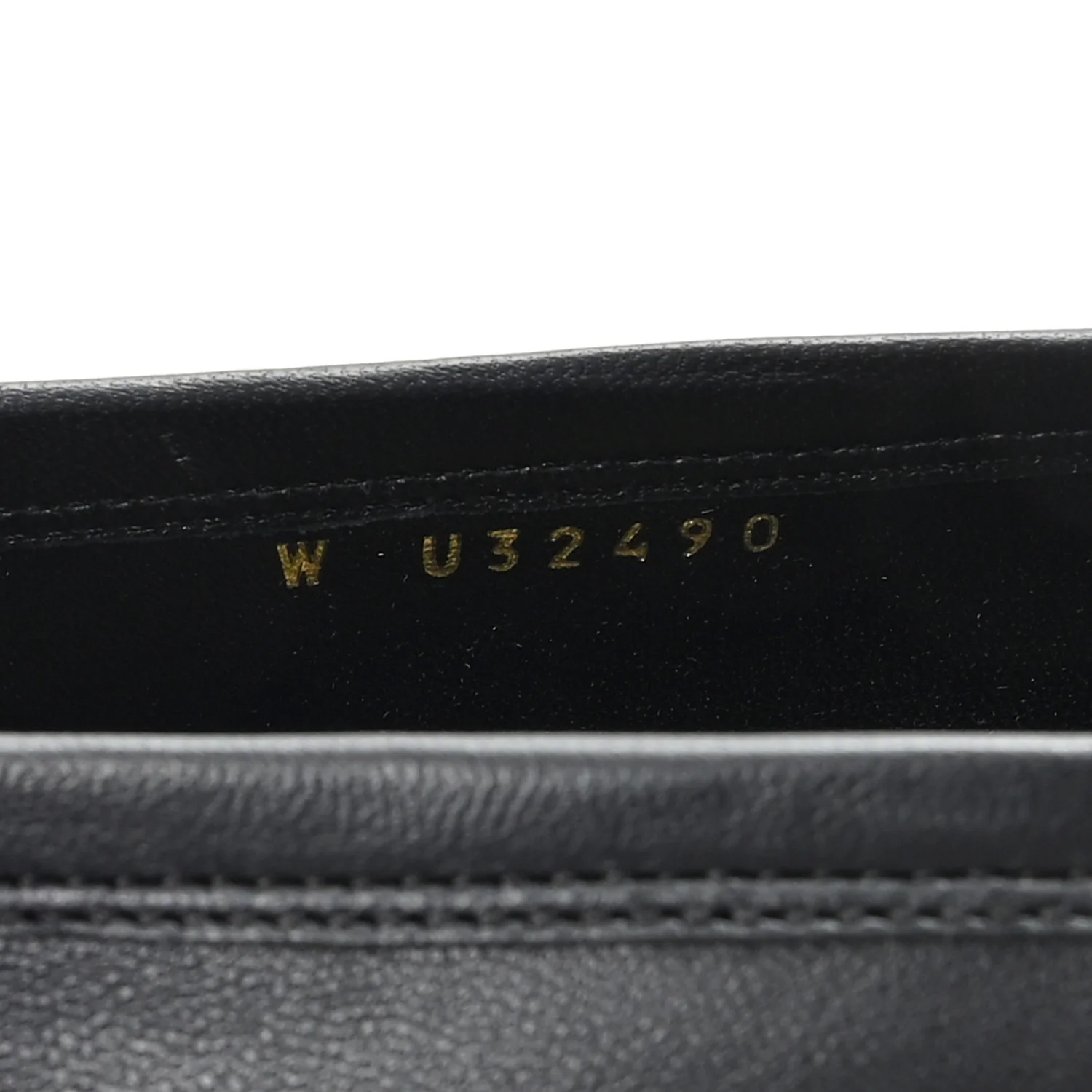 Lambskin Mens Stitched CC Loafers 42 Black - Image 9