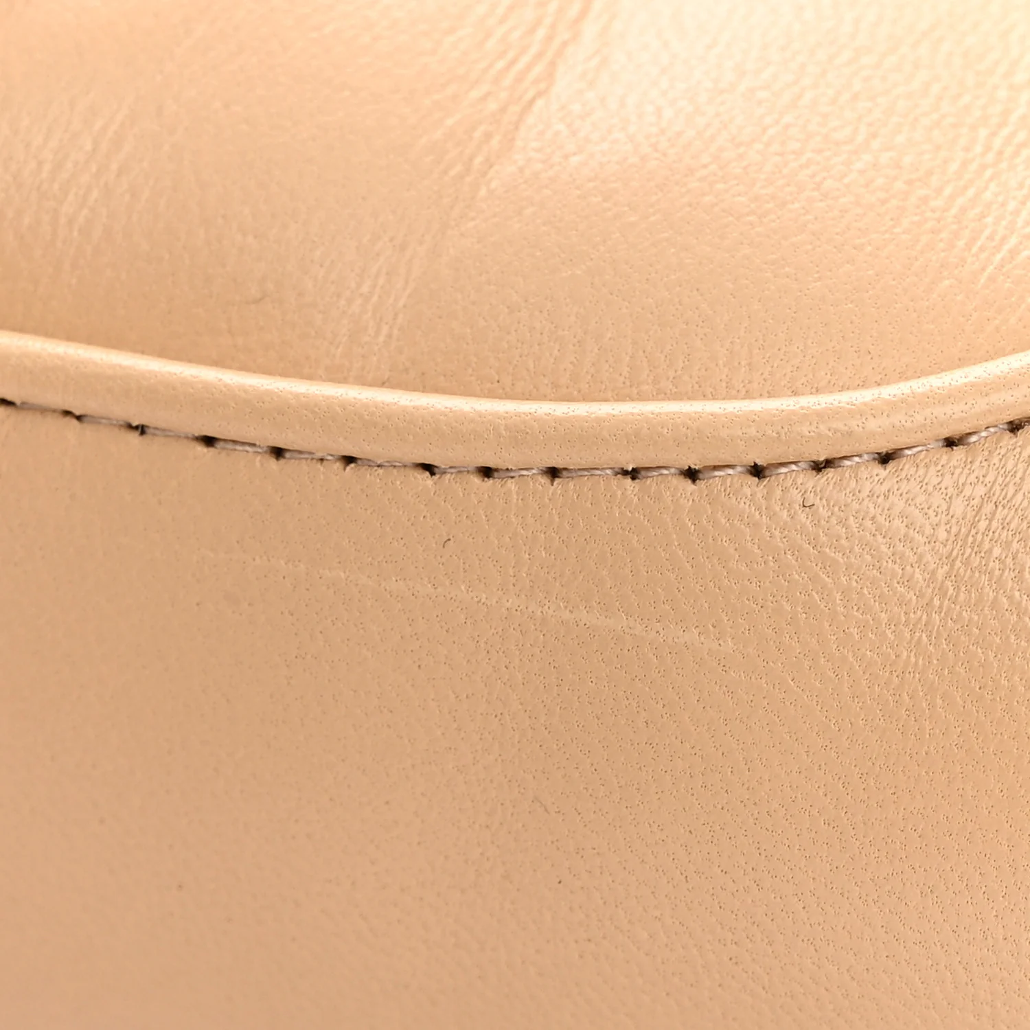 Lambskin Pearl CC Loafers 36 Beige - Image 10