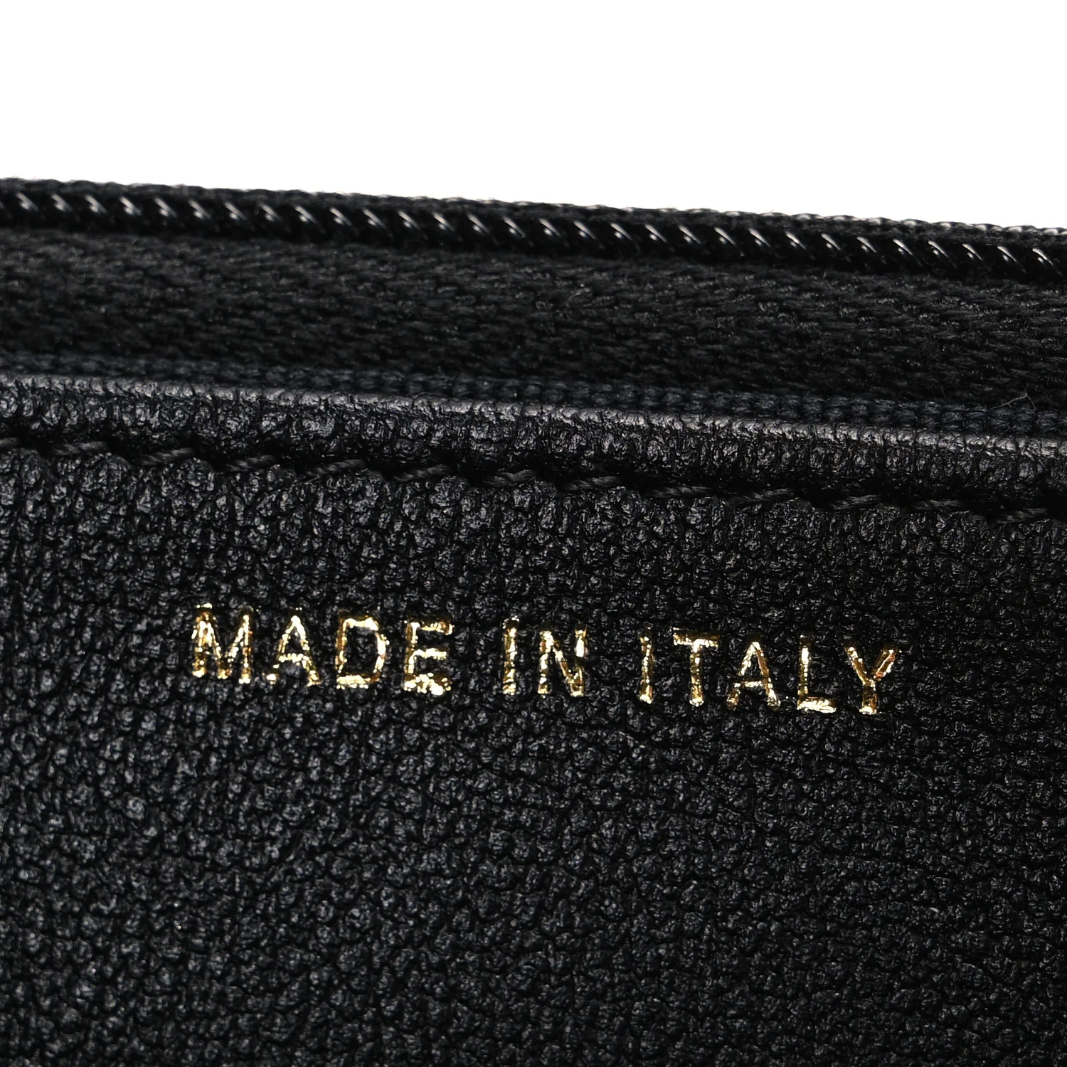 Lambskin Pearl Strass Quilted CC Wallet on Chain WOC Black - Image 7