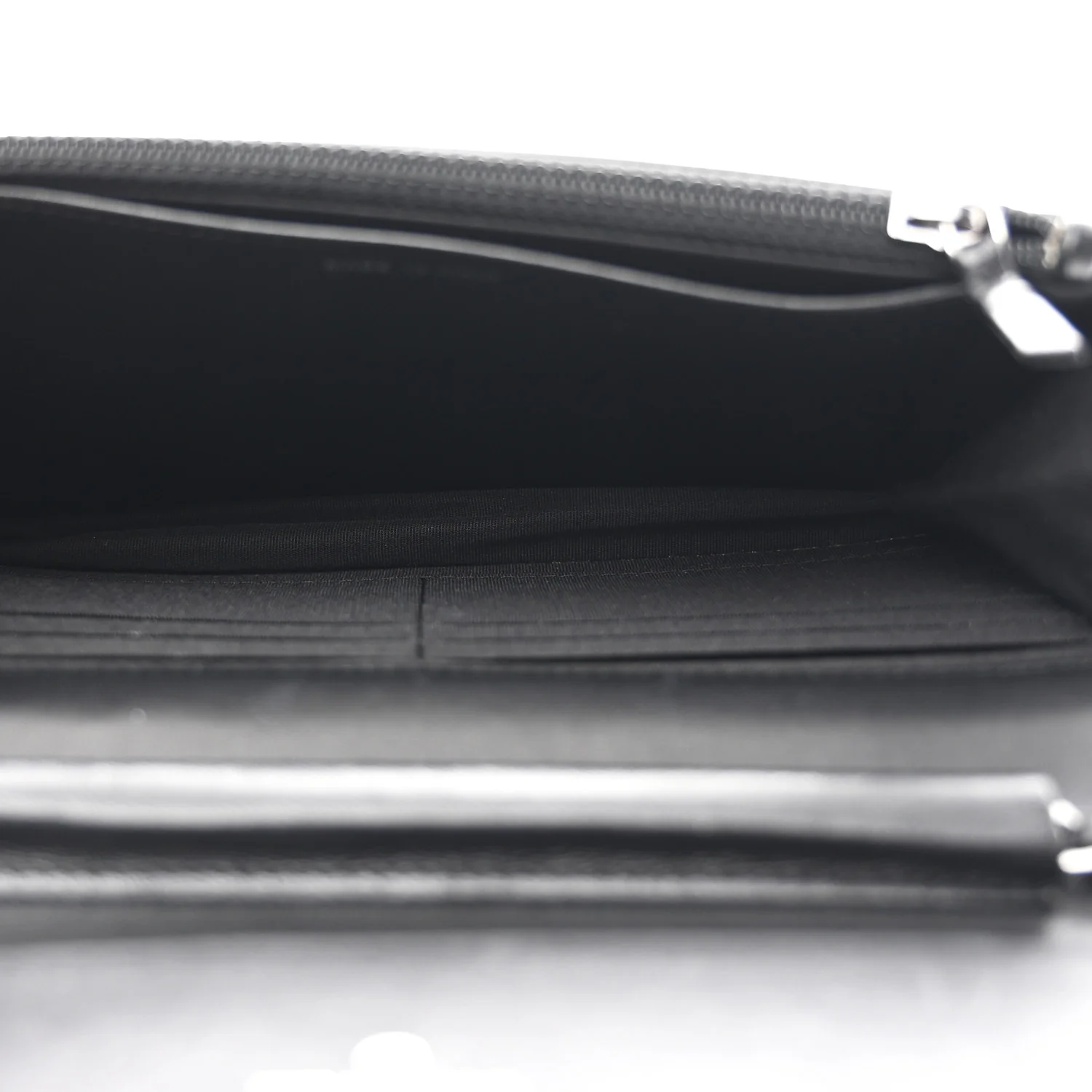 Lambskin Quilted Boy Wallet On Chain WOC Black - Image 5