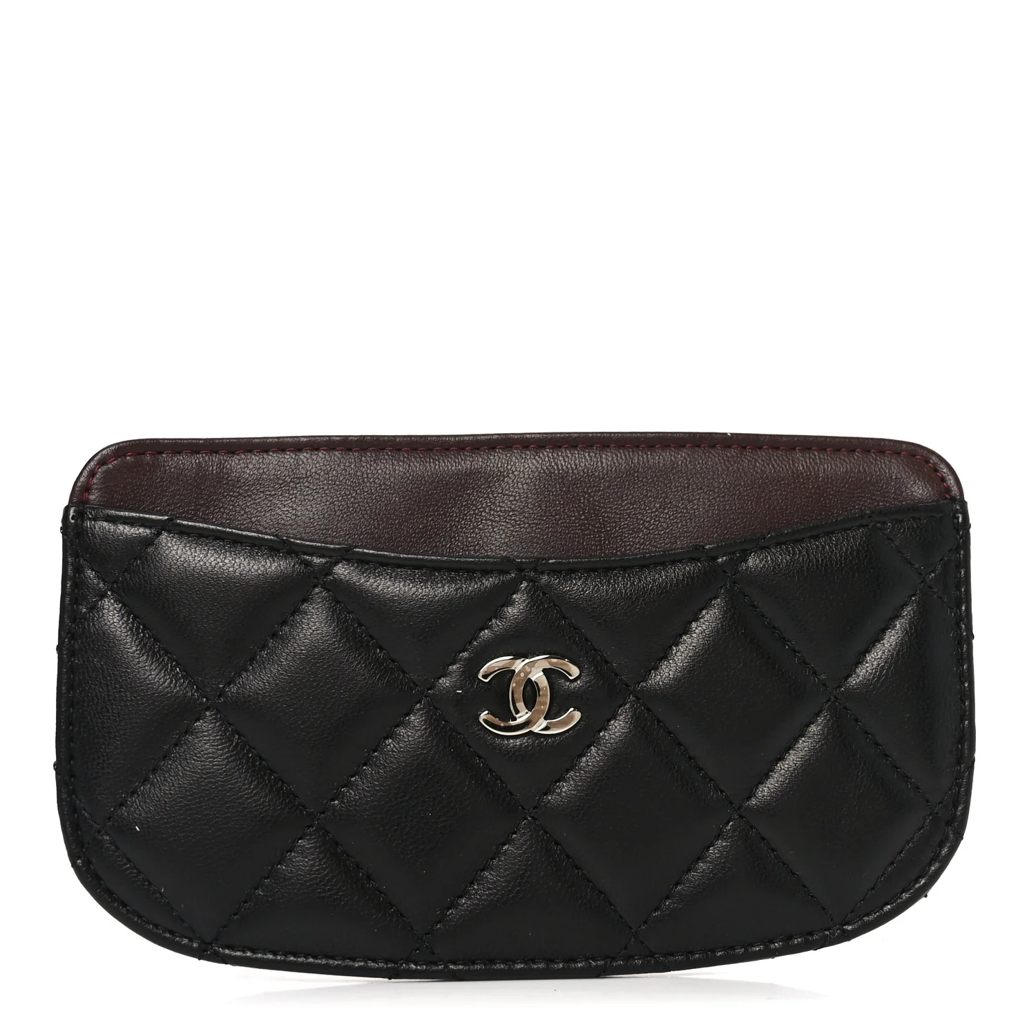 Lambskin Quilted Case Black