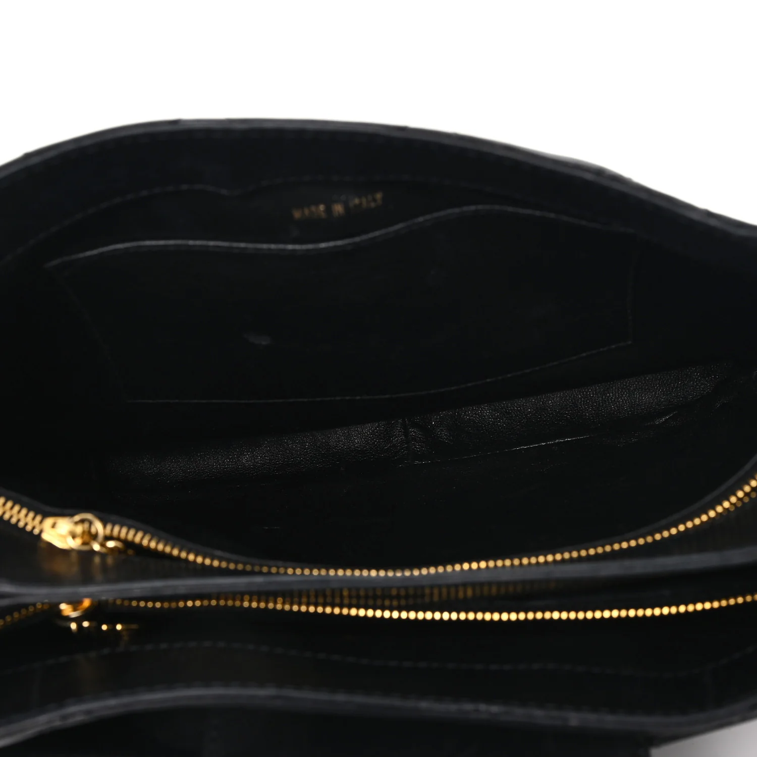 Lambskin Quilted CC Flap Shoulder Bag Black - Image 5
