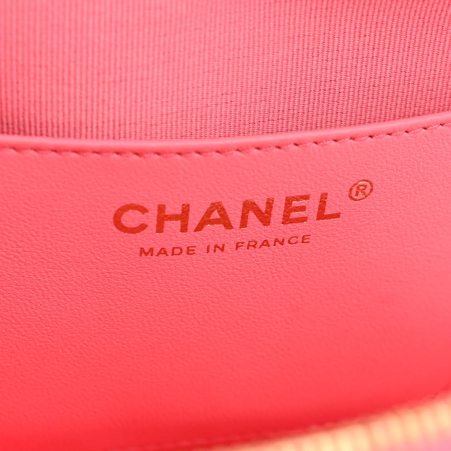 Lambskin Quilted CC In Love Heart Bag Pink - Image 6