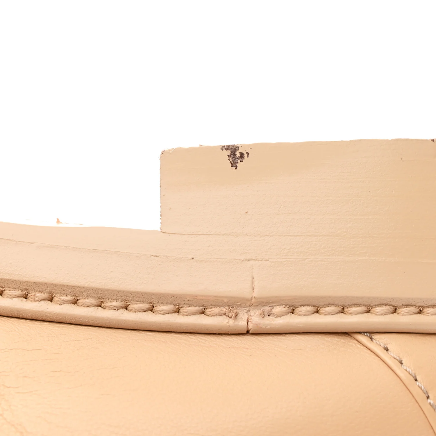 Lambskin Quilted CC Turnlock Moccasins 40 Beige - Image 10