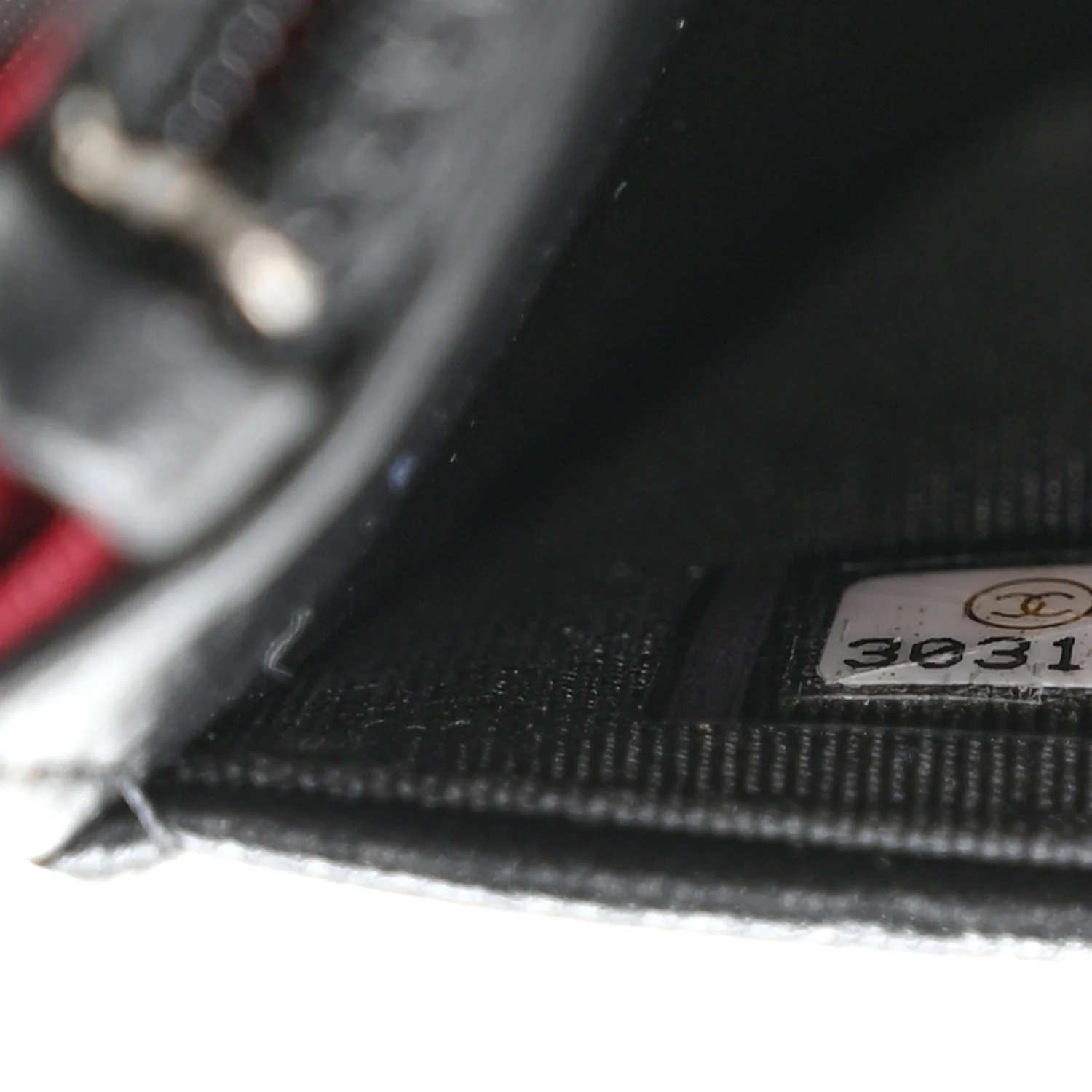 Lambskin Quilted Chanel 19 Wallet On Chain WOC Black - Image 15