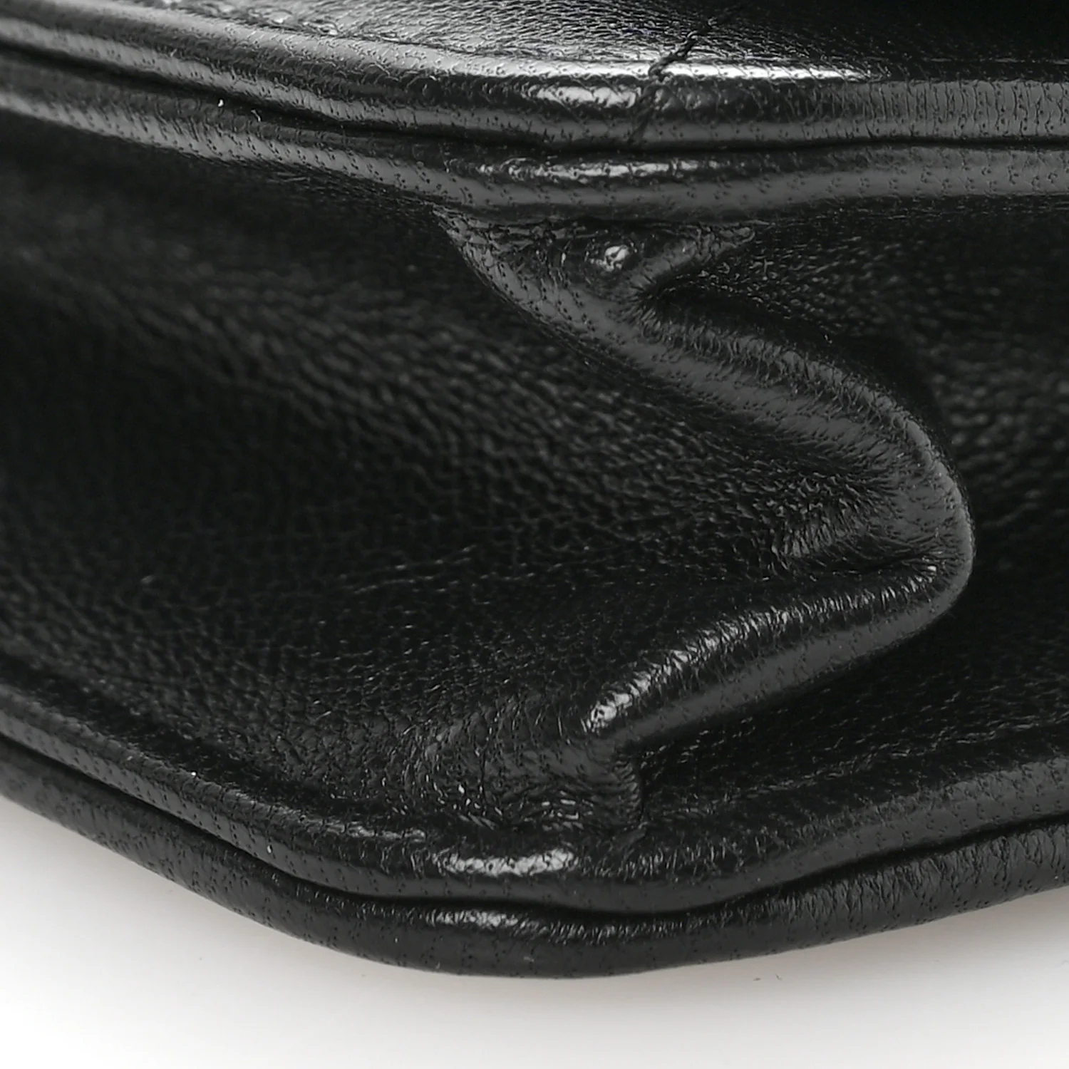 Lambskin Quilted Chanel 19 Wallet On Chain WOC Black - Image 20