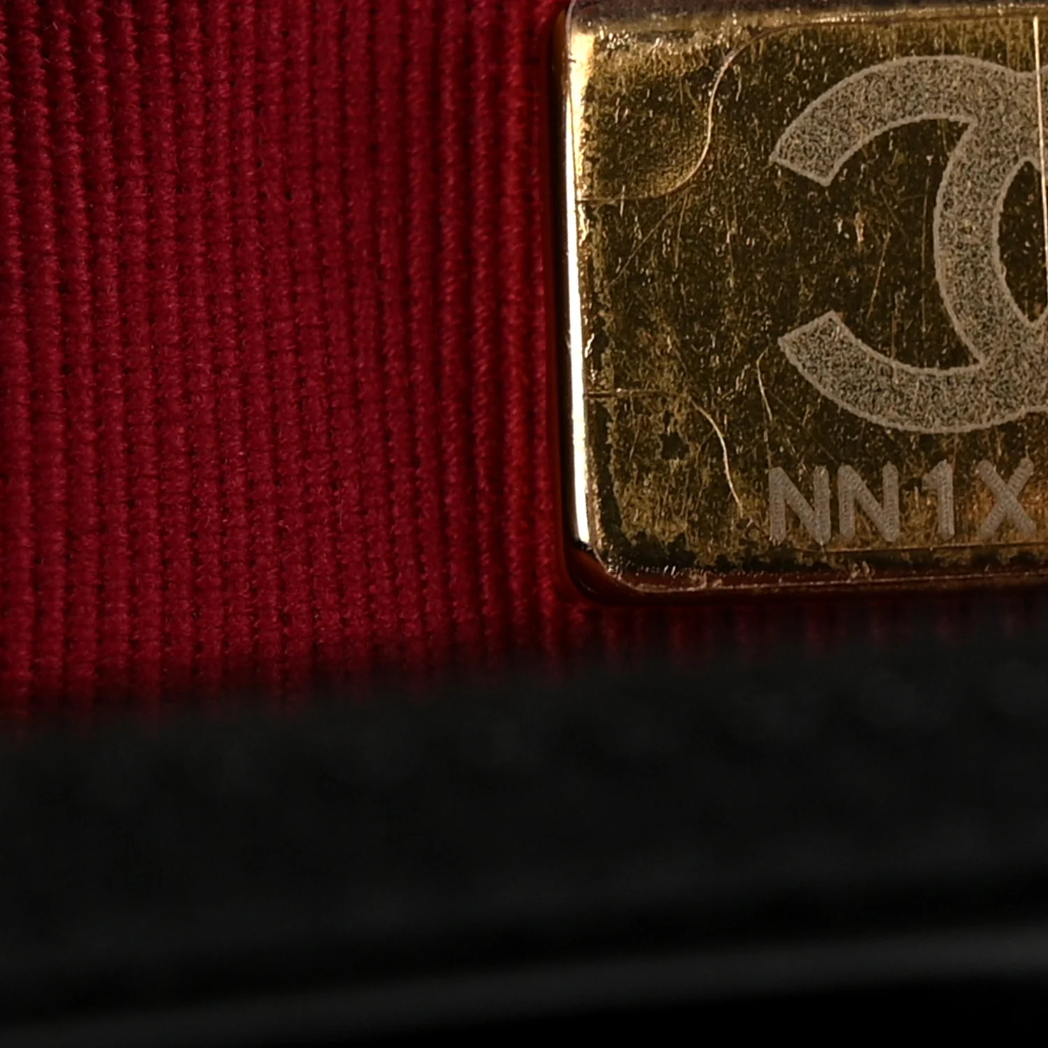 Lambskin Quilted Chanel 19 Wallet On Chain WOC Black - Image 7