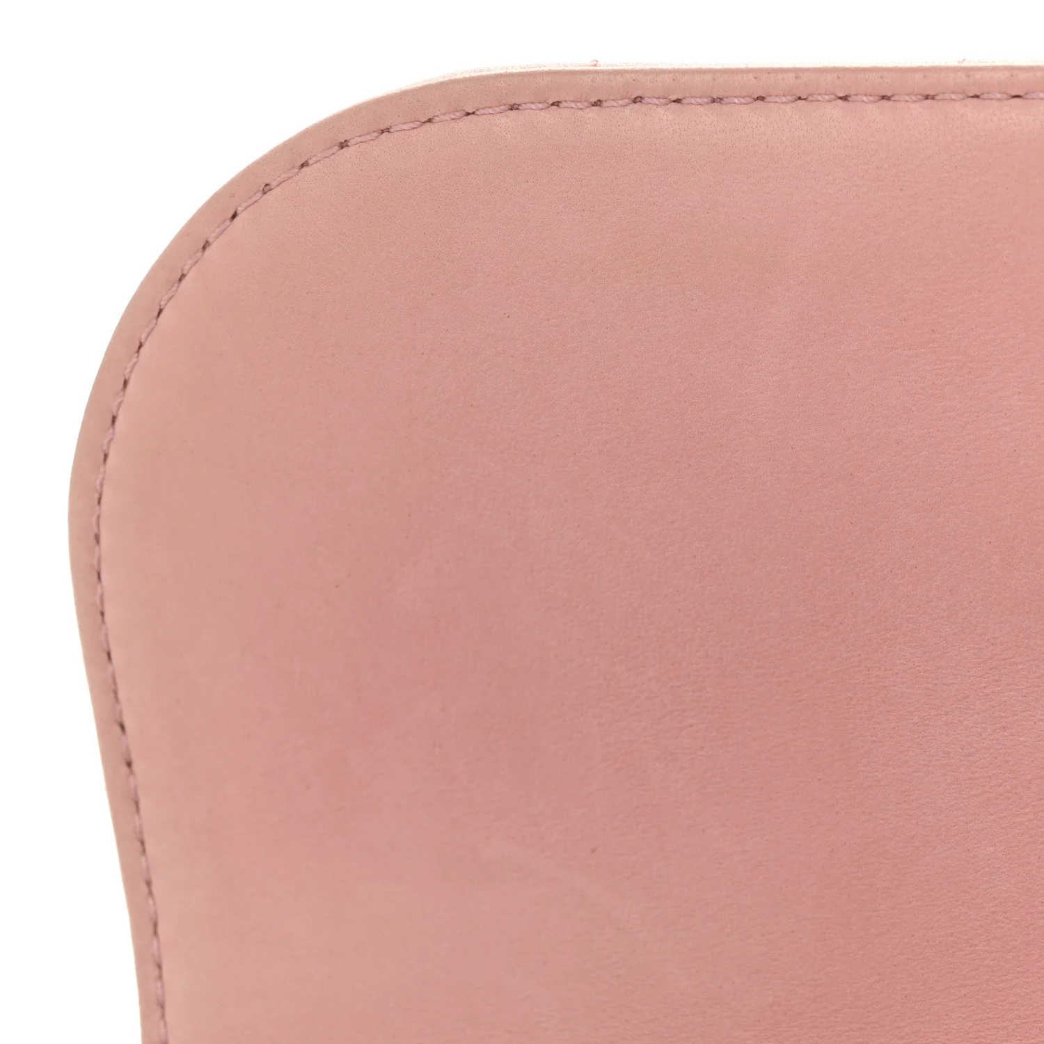 Lambskin Quilted Chocolate Bar 4 Chain Flap Pink - Image 10