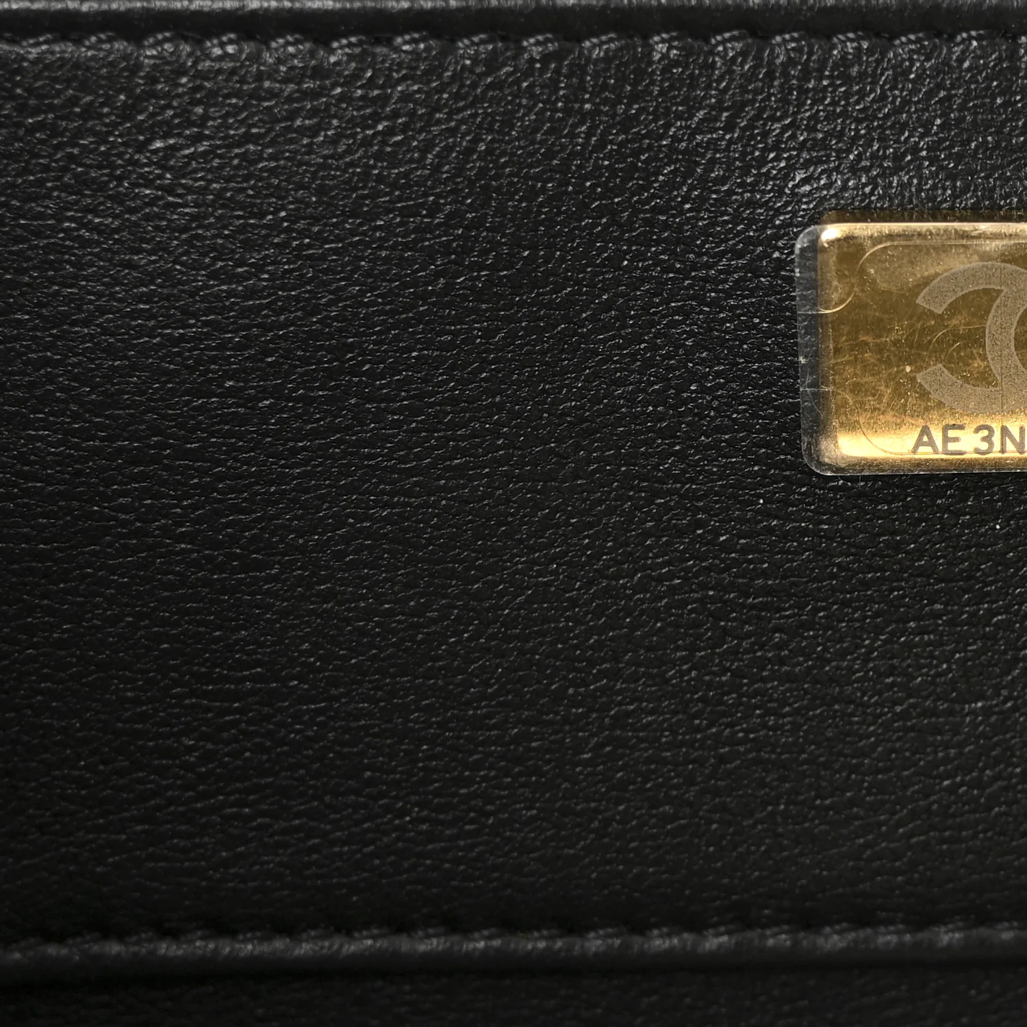 Lambskin Quilted Coco Click Bag Black - Image 7
