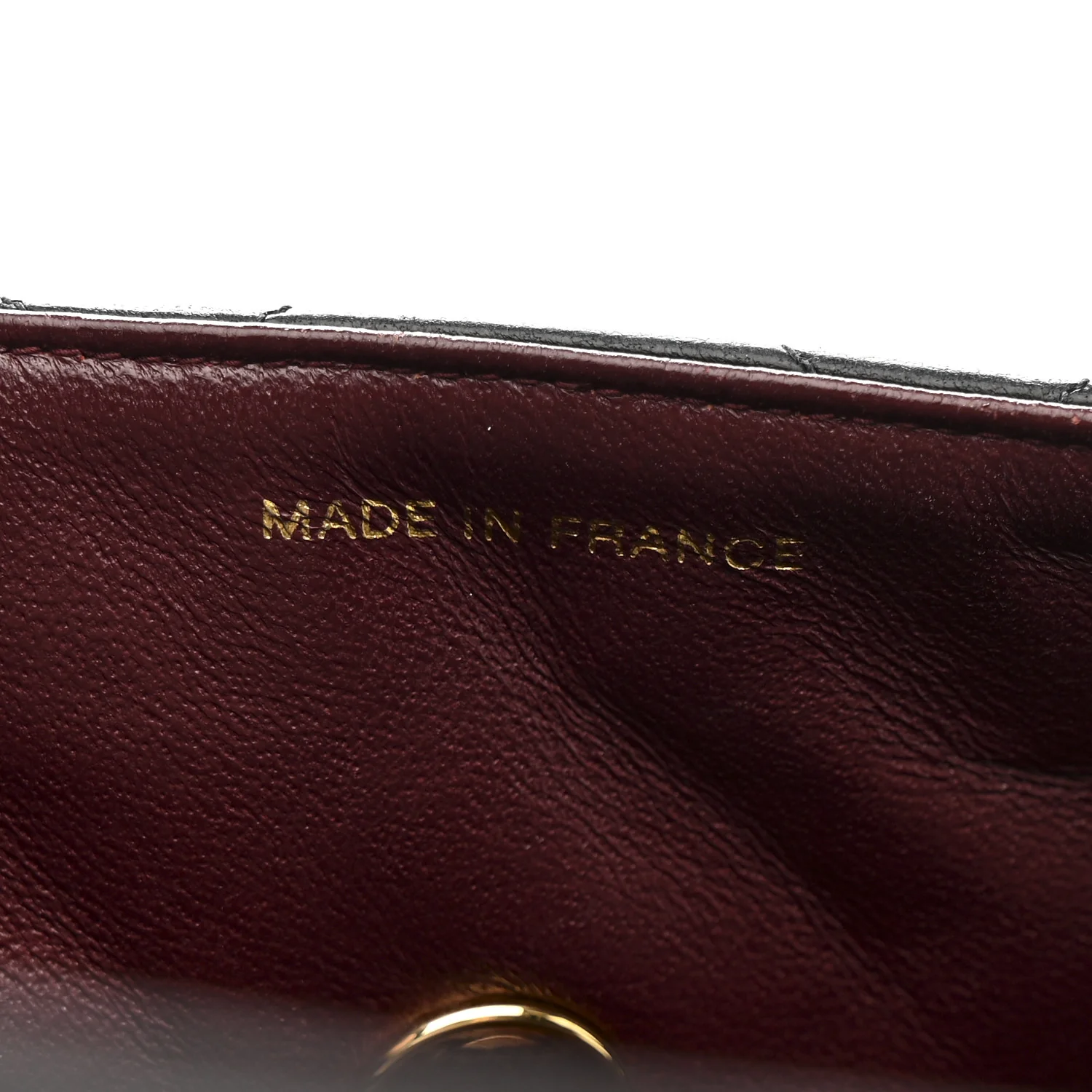 Lambskin Quilted Double Pocket Shoulder Bag Black - Image 7