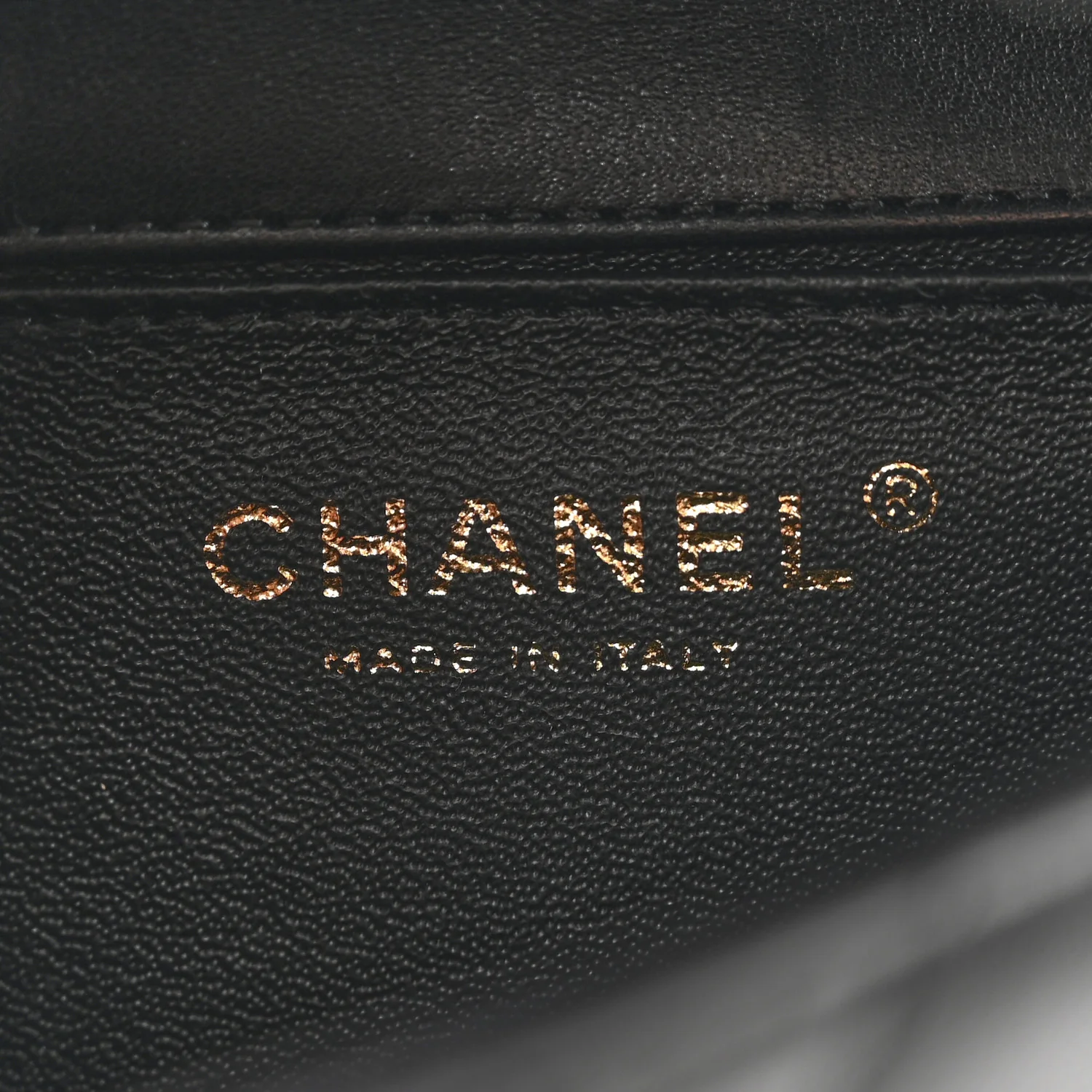 Lambskin Quilted Extra Mini V For Victory Flap Black - Image 6