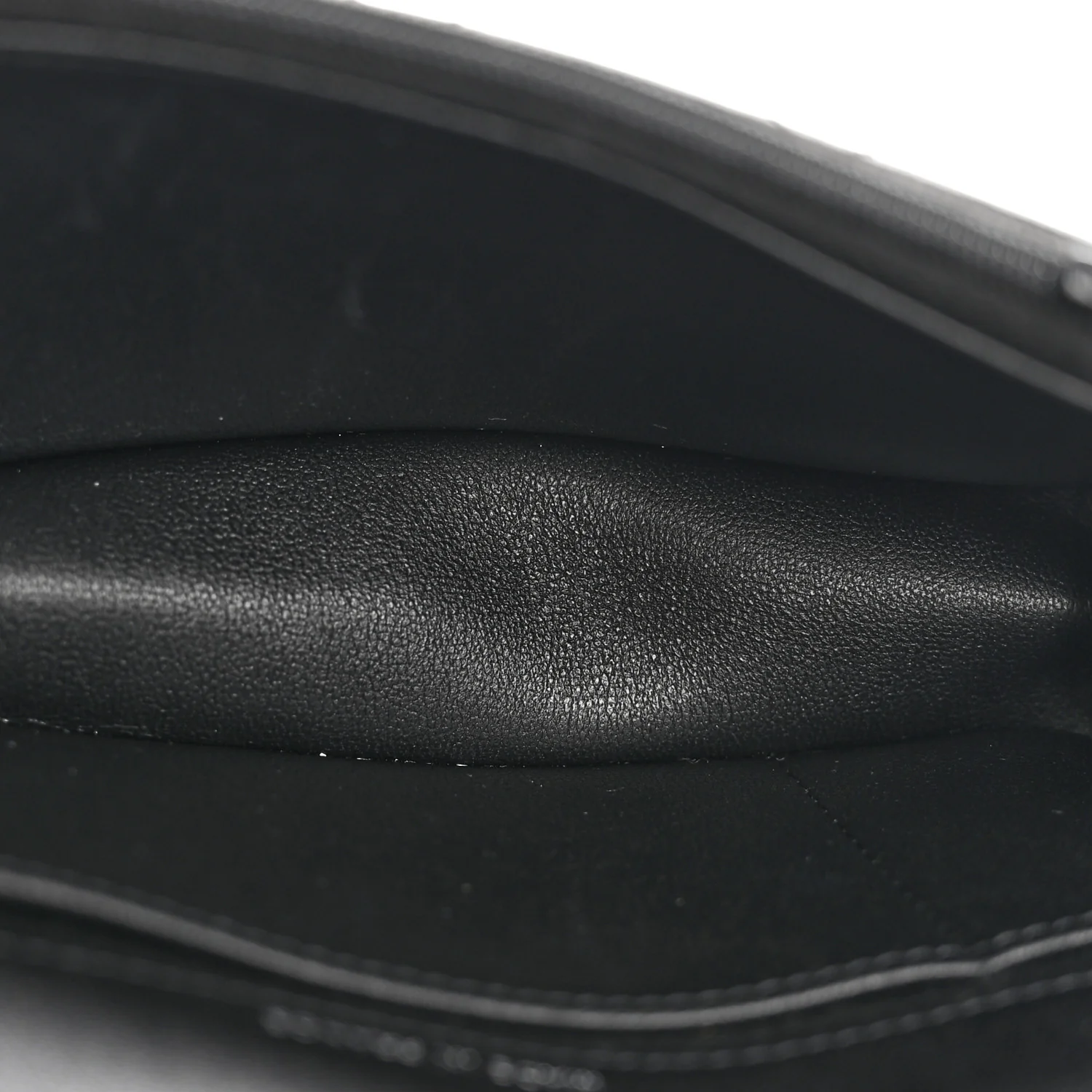 Lambskin Quilted Flap Phone Holder With Chain So Black - Image 12