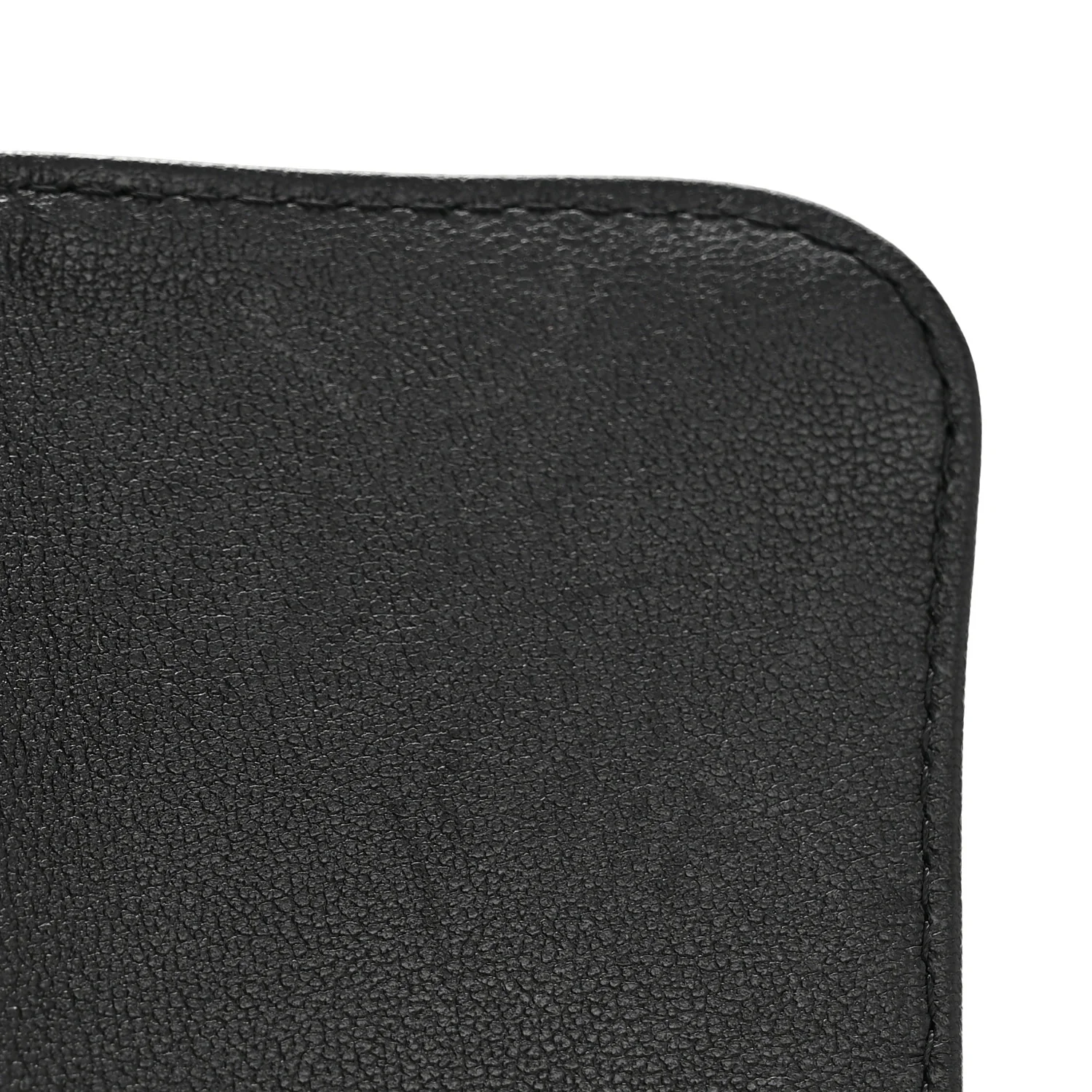 Lambskin Quilted Flap Phone Holder With Chain So Black - Image 32