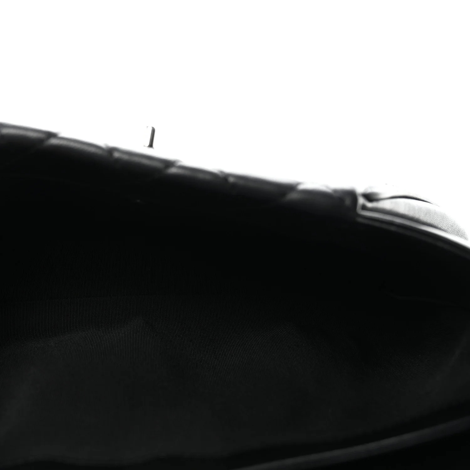 Lambskin Quilted Fold Up Again Clutch Black - Image 4