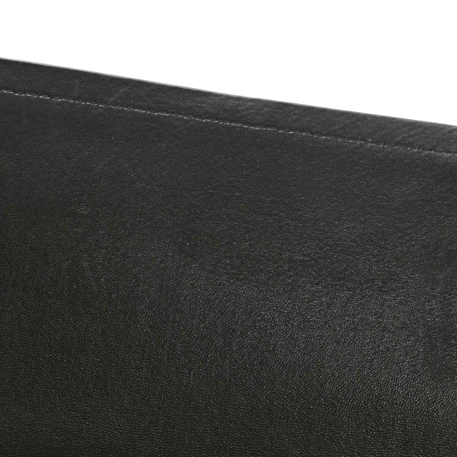 Lambskin Quilted Jumbo Double Flap Black - Image 11