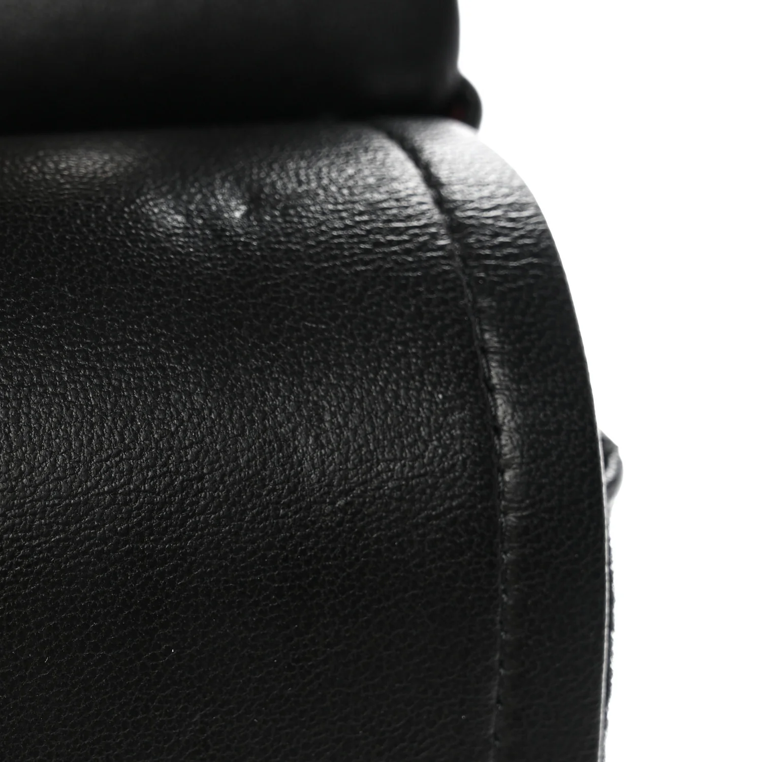 Lambskin Quilted Jumbo Double Flap Black - Image 13