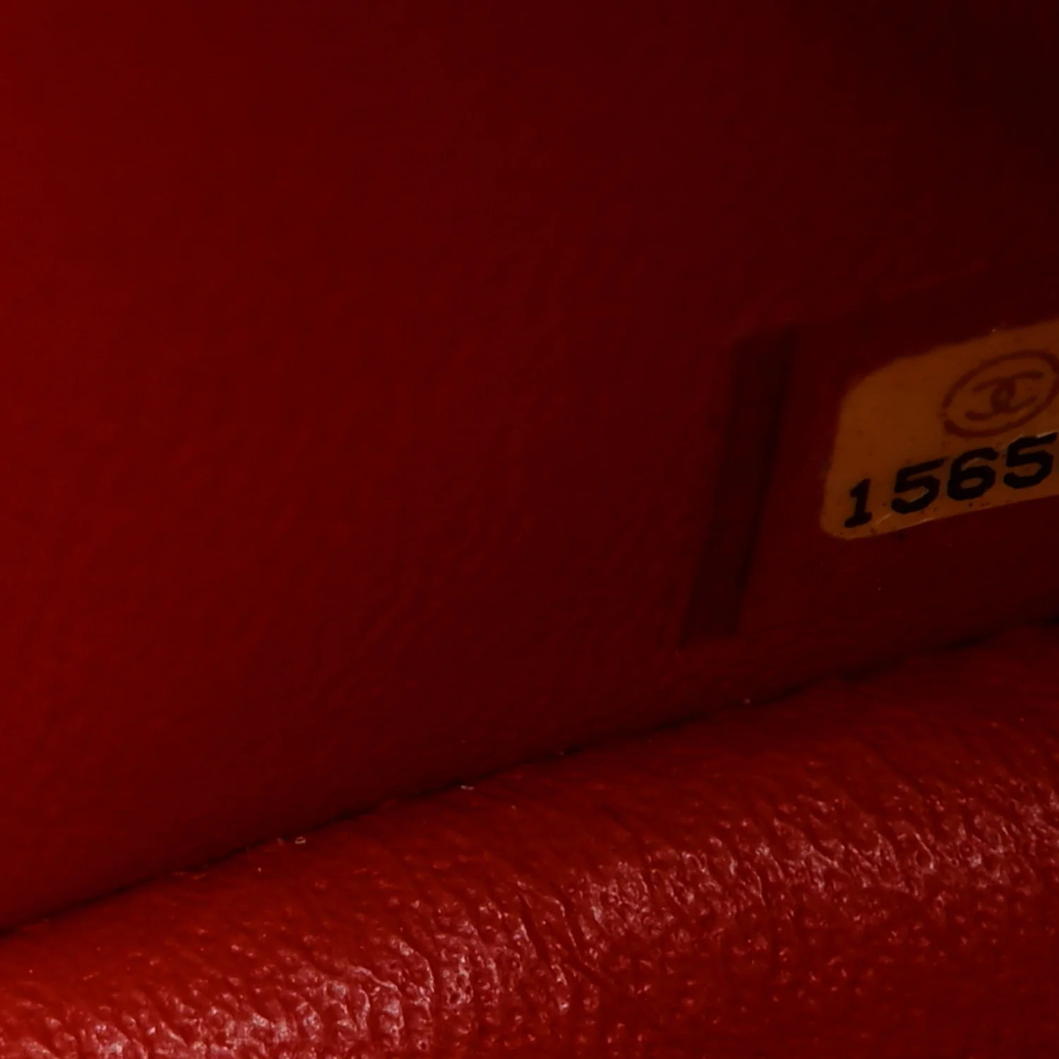 Lambskin Quilted Jumbo Double Flap Red - Image 7