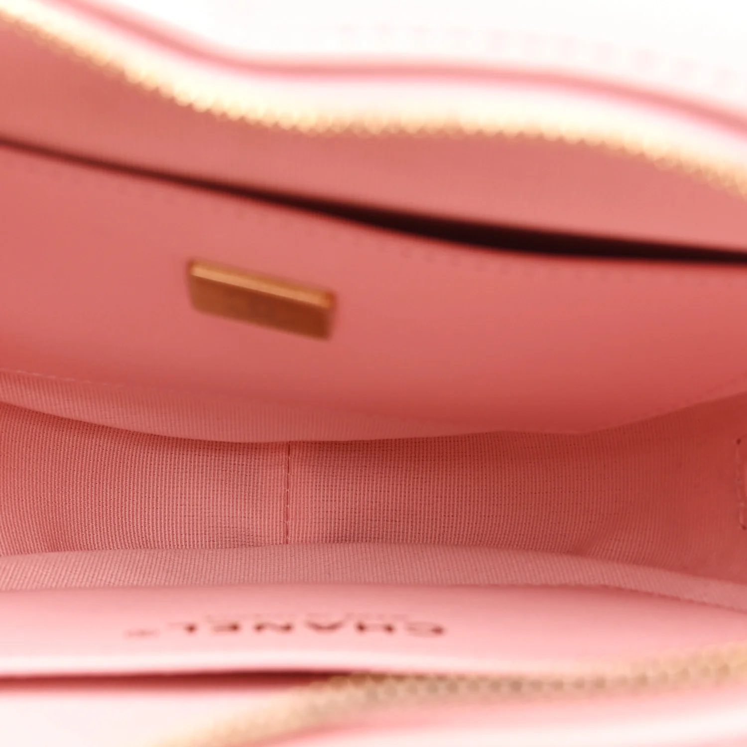 Lambskin Quilted Large CC In Love Heart Bag Light Pink - Image 5