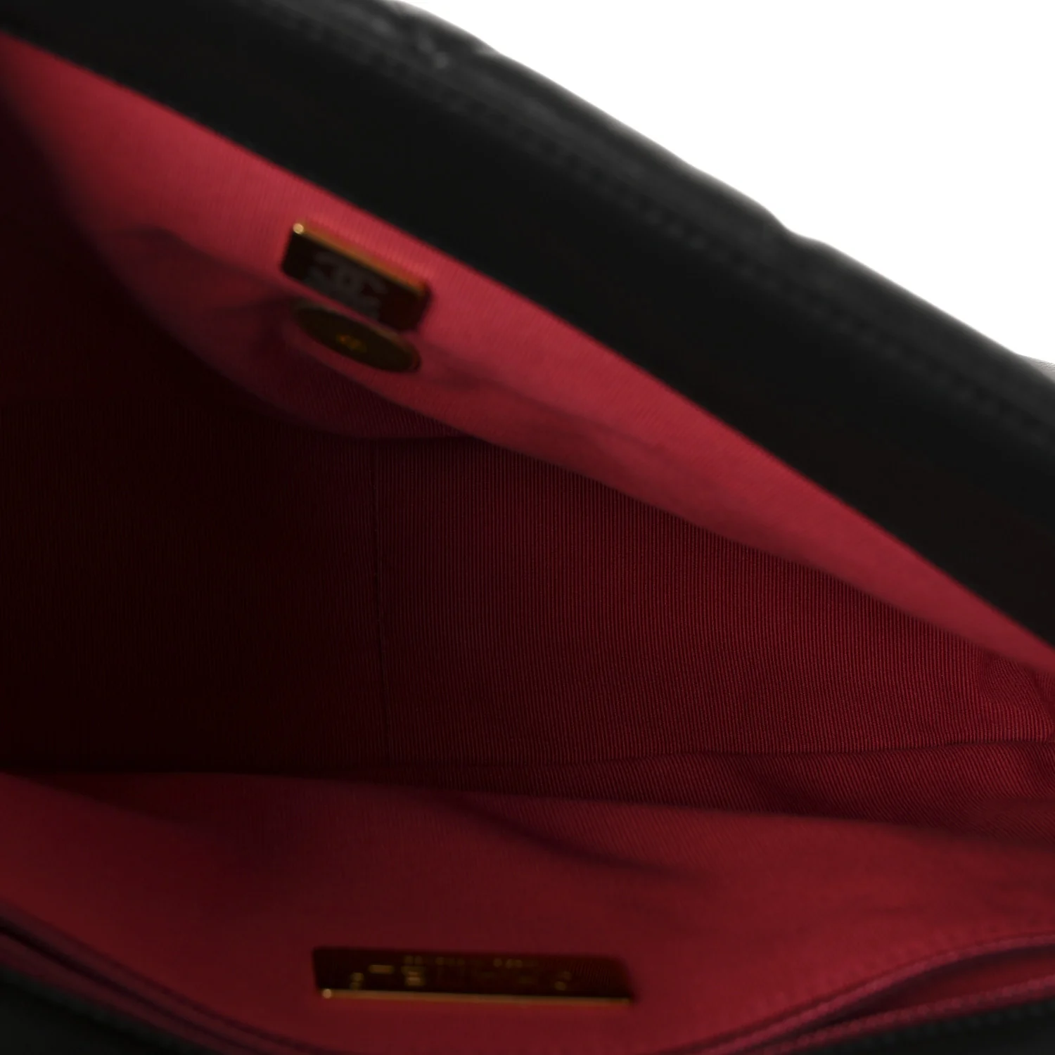 Lambskin Quilted Large Chanel 19 Flap Black - Image 5