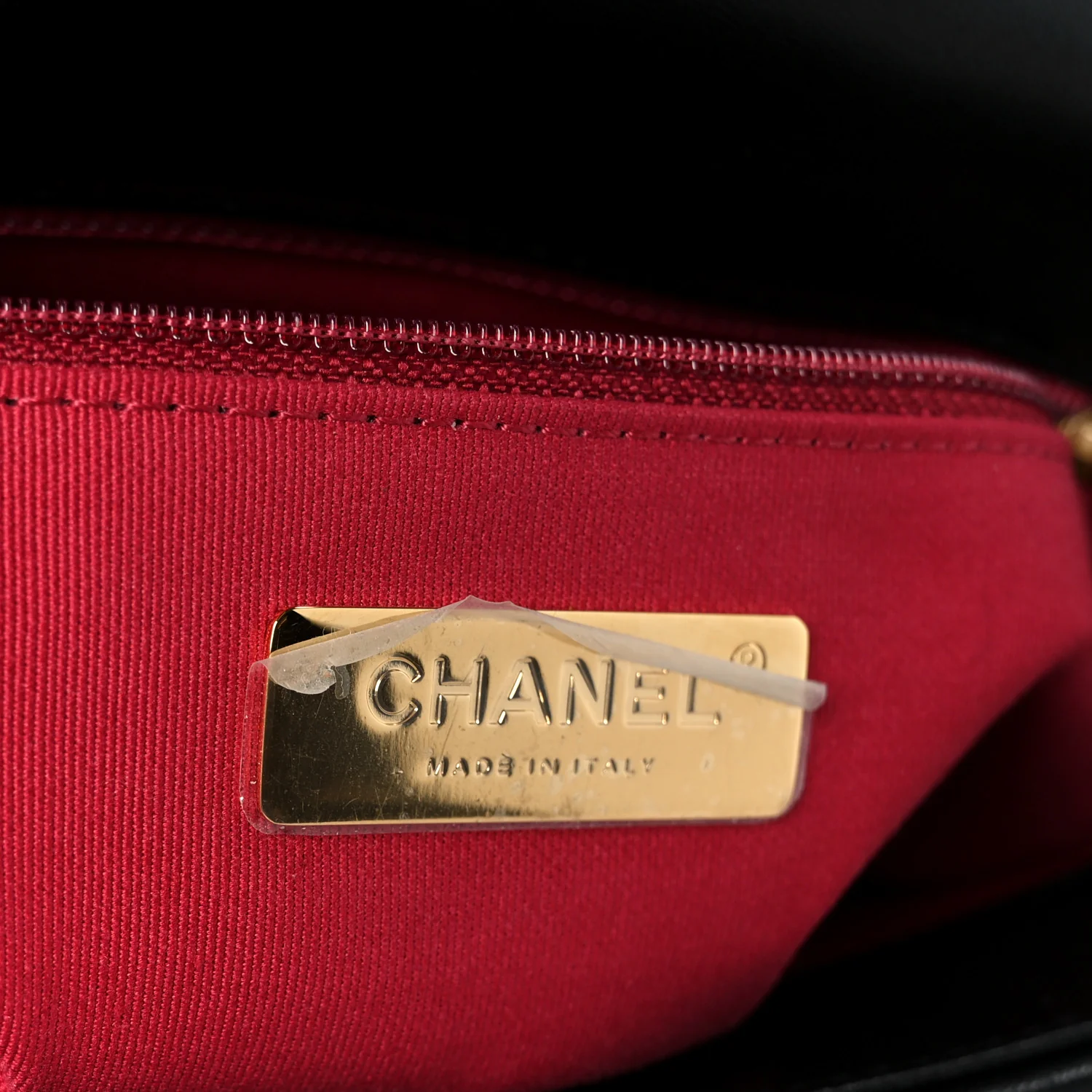Lambskin Quilted Large Chanel 19 Flap Black - Image 6