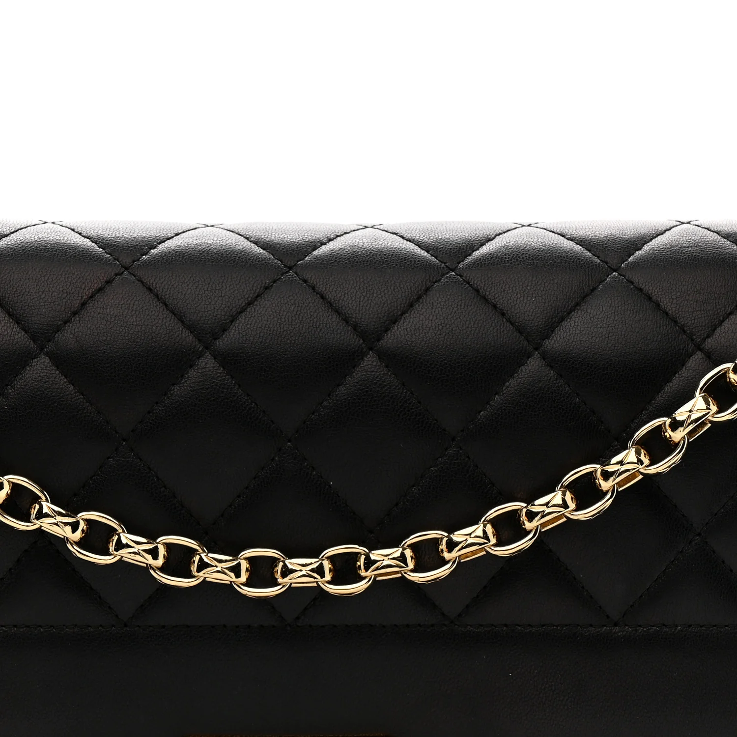 Lambskin Quilted Large Chic With Me Flap Black - Image 8