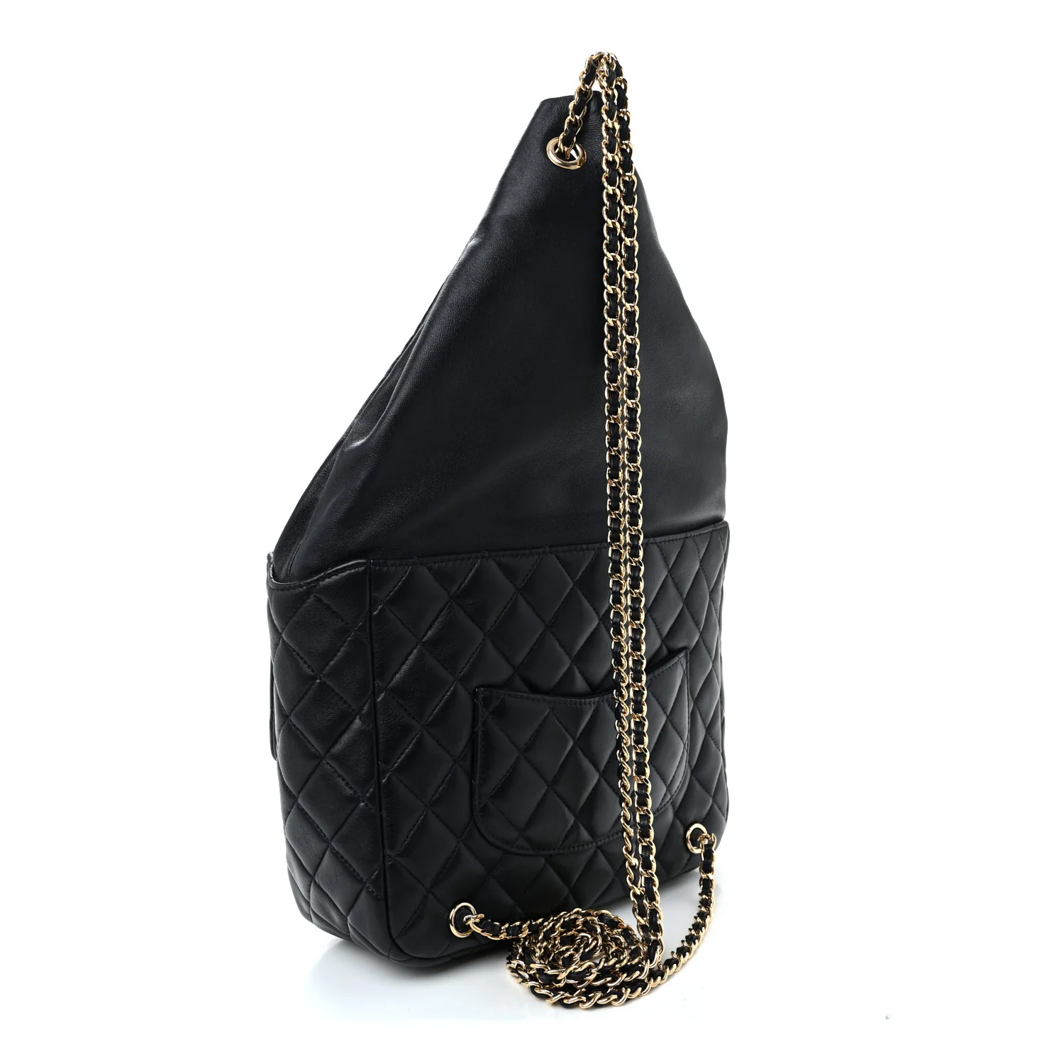 Lambskin Quilted Large In Seoul Backpack Navy - Image 5