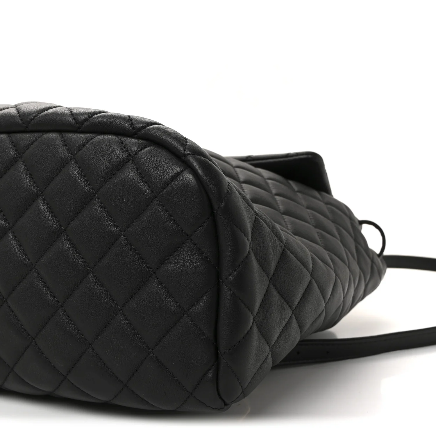 Lambskin Quilted Large Urban Spirit Backpack Black - Image 10