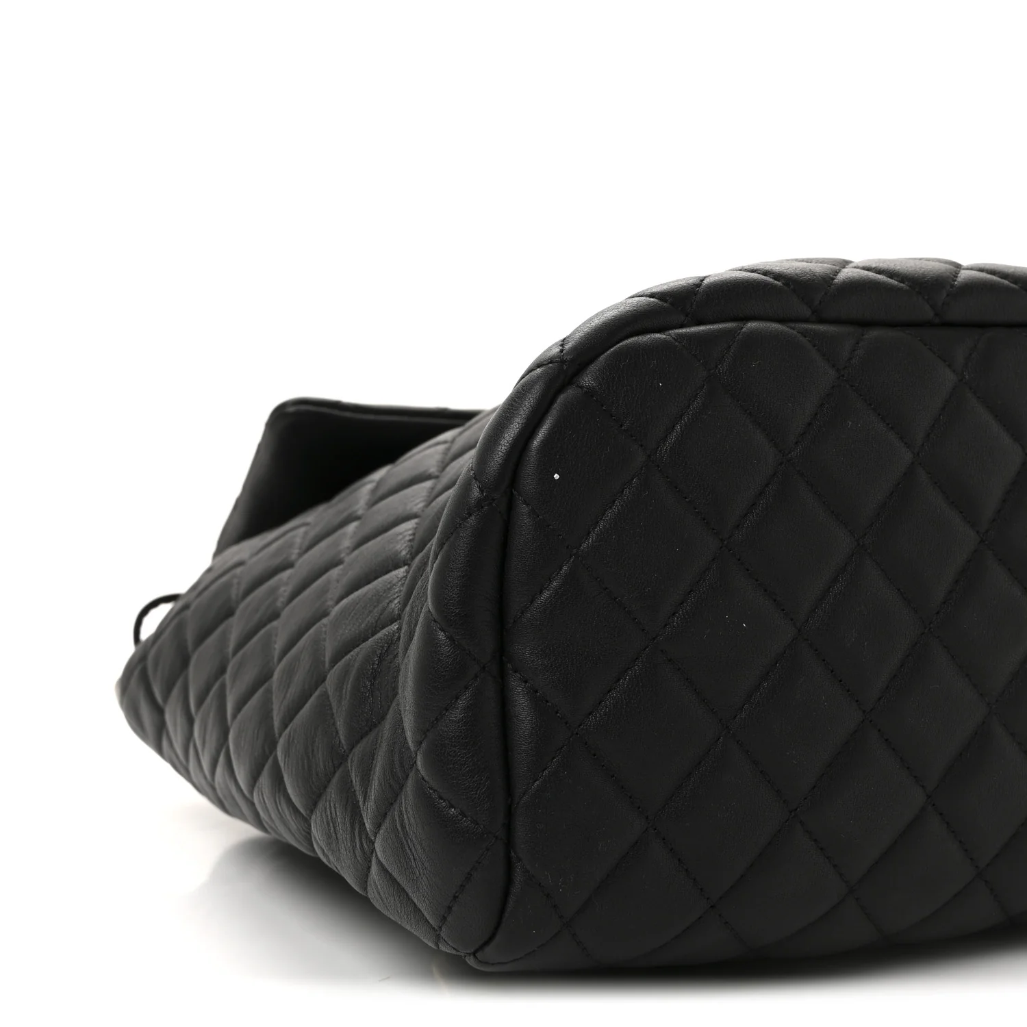Lambskin Quilted Large Urban Spirit Backpack Black - Image 9