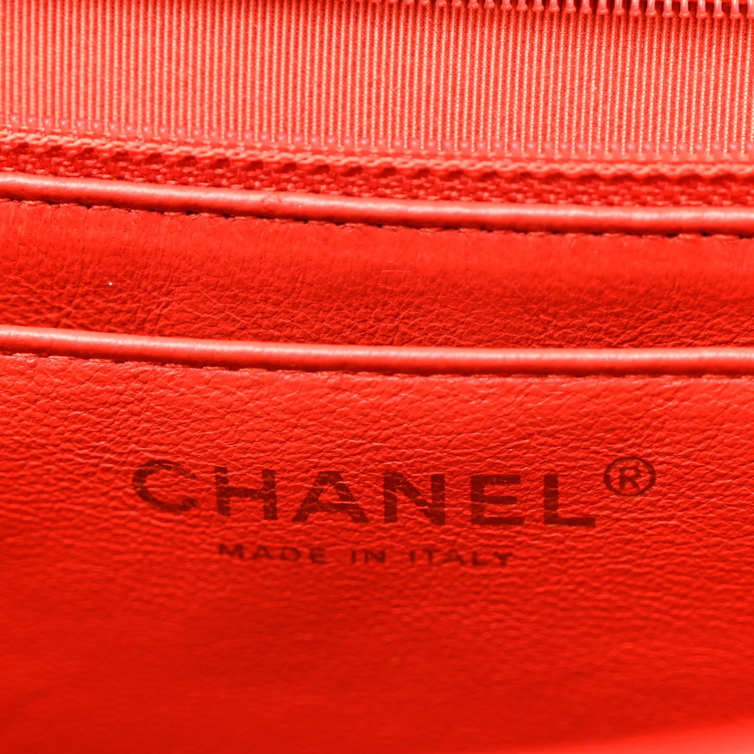 Lambskin Quilted Maxi Single Flap Red - Image 6