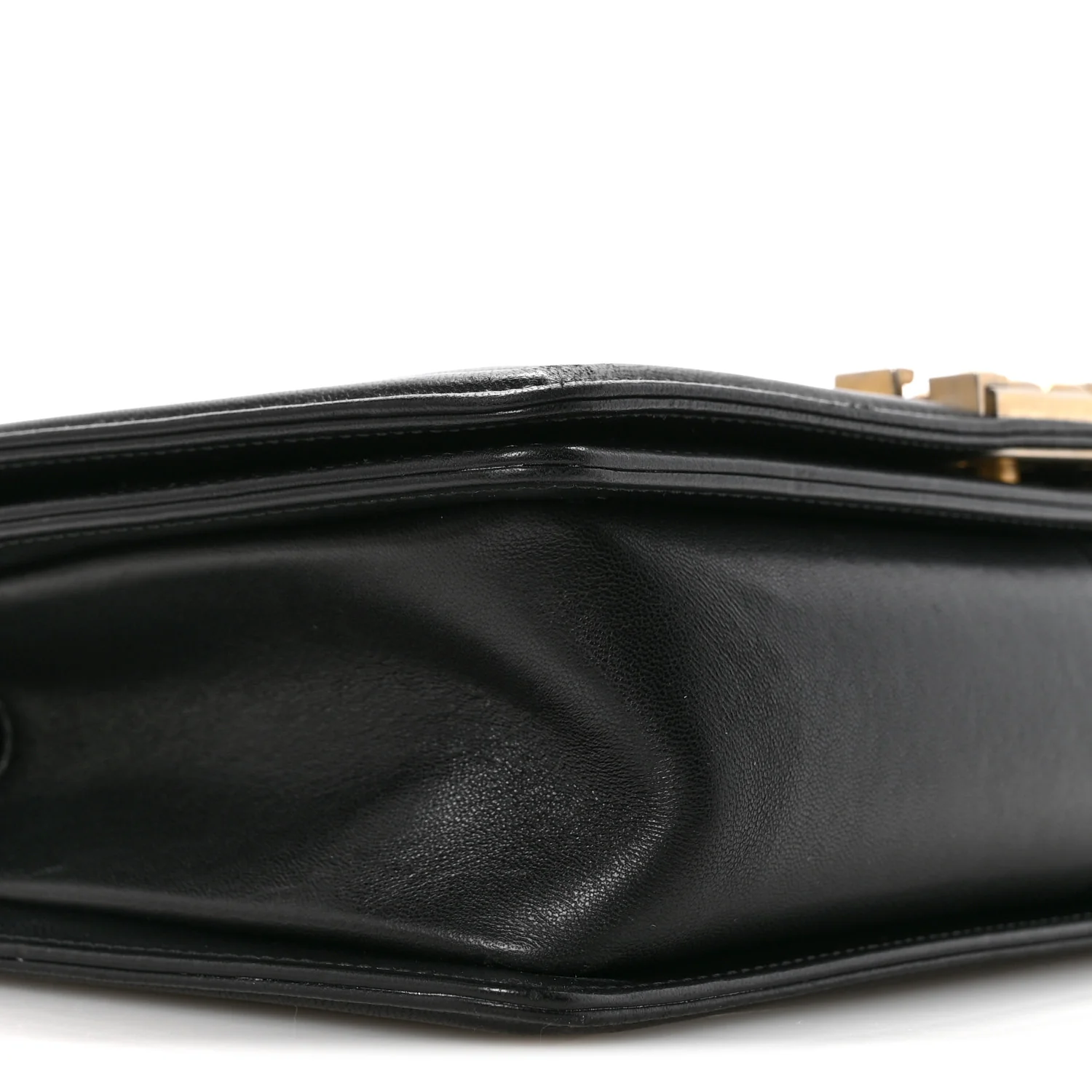Lambskin Quilted Medium Boy Flap Black - Image 9