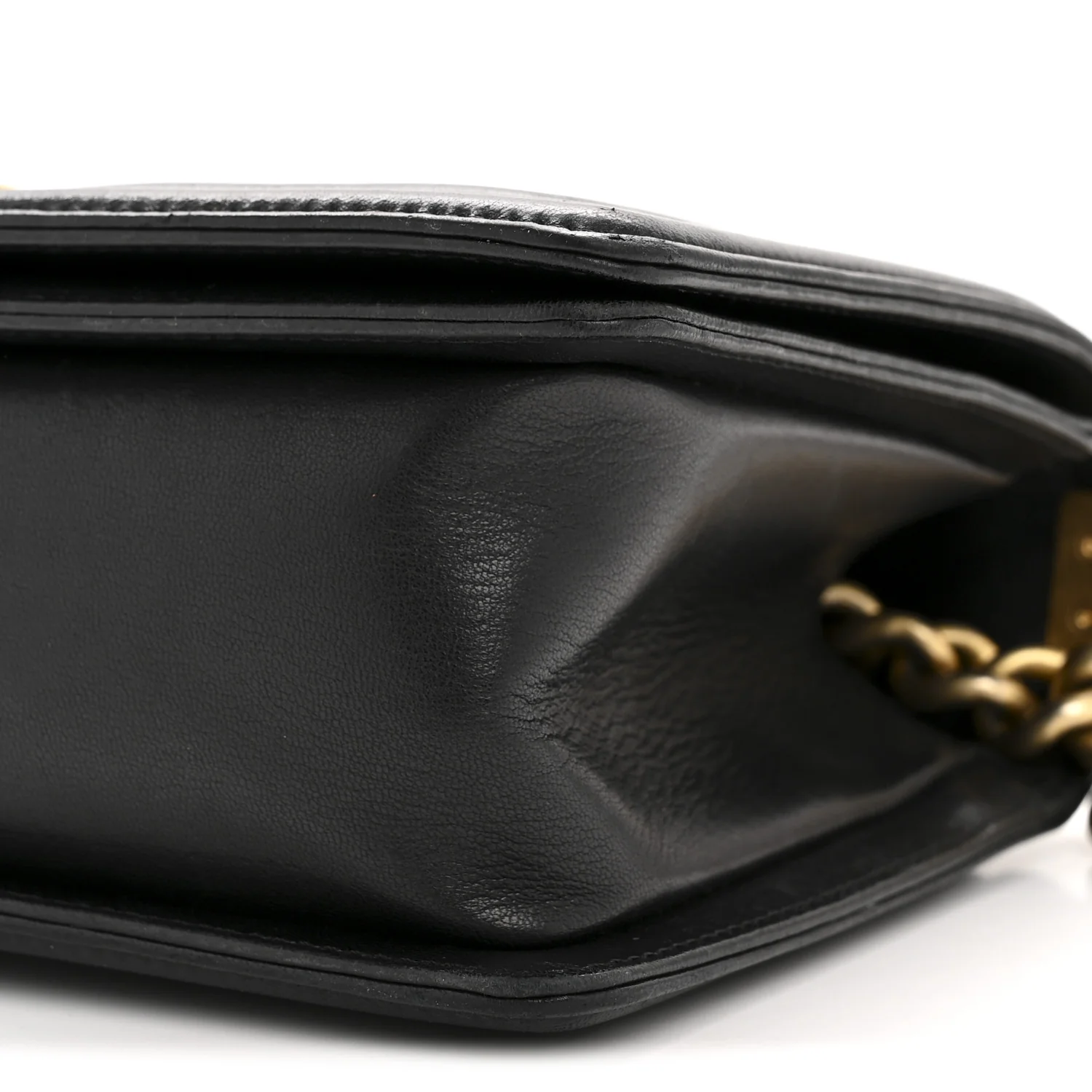 Lambskin Quilted Medium Boy Flap Black - Image 10