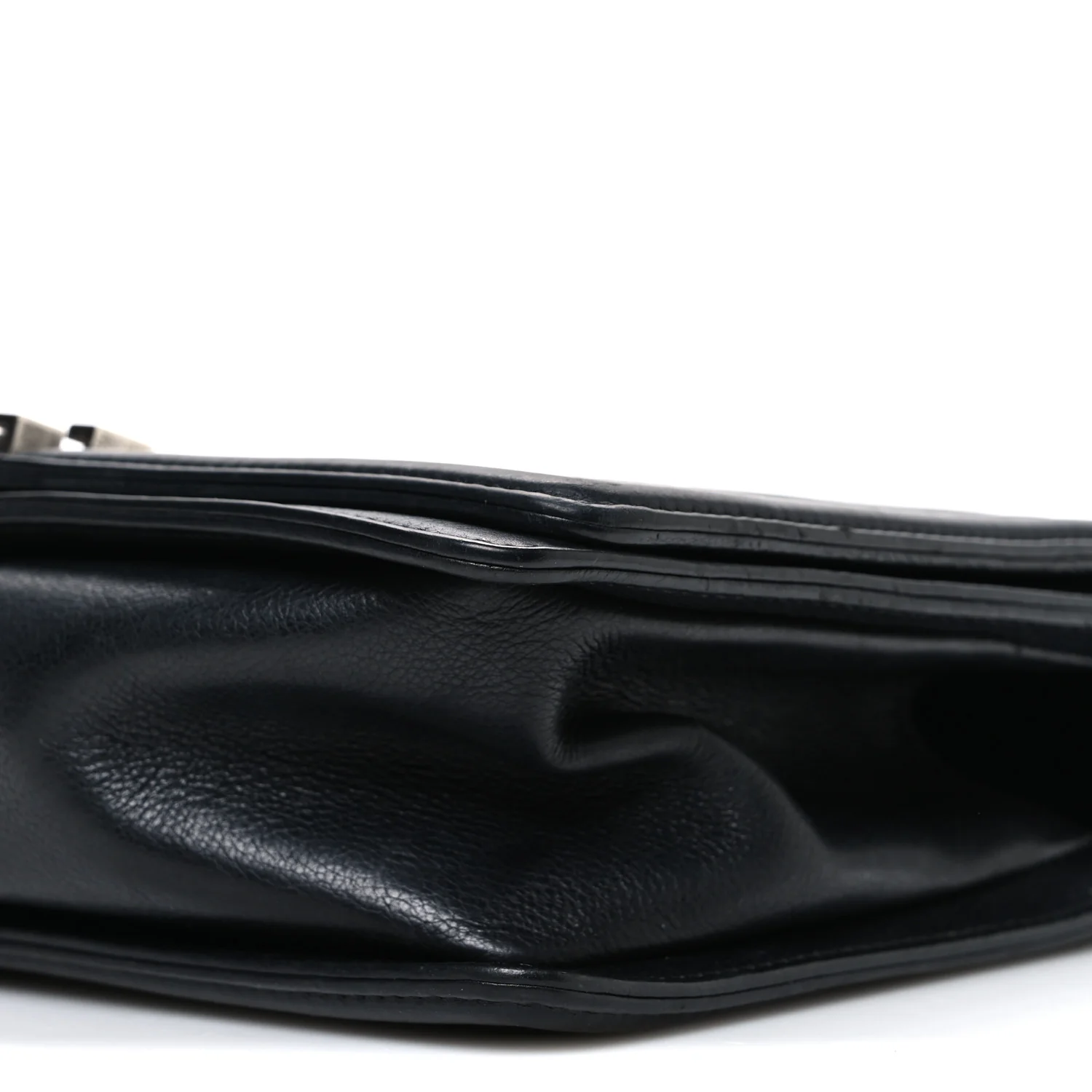 Lambskin Quilted Medium Boy Flap Black - Image 10