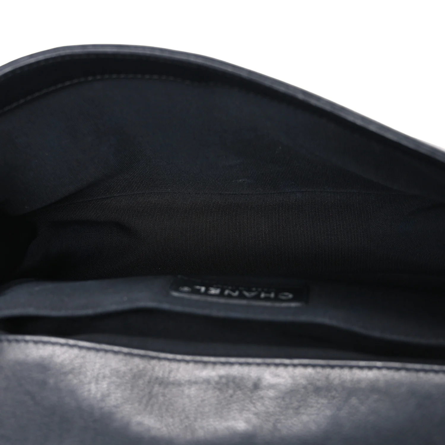 Lambskin Quilted Medium Boy Flap Black - Image 5