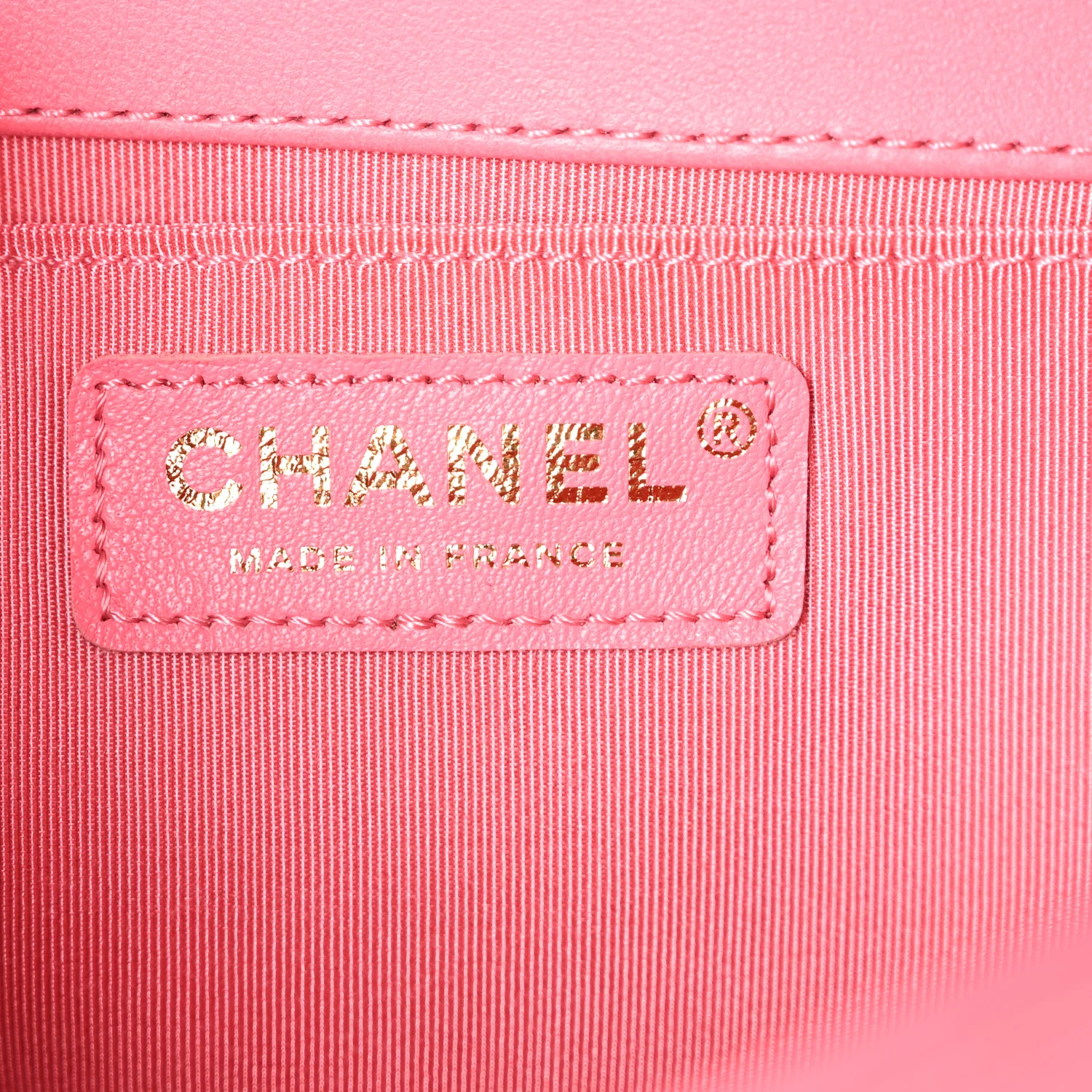 Lambskin Quilted Medium Boy Flap Fuchsia - Image 6