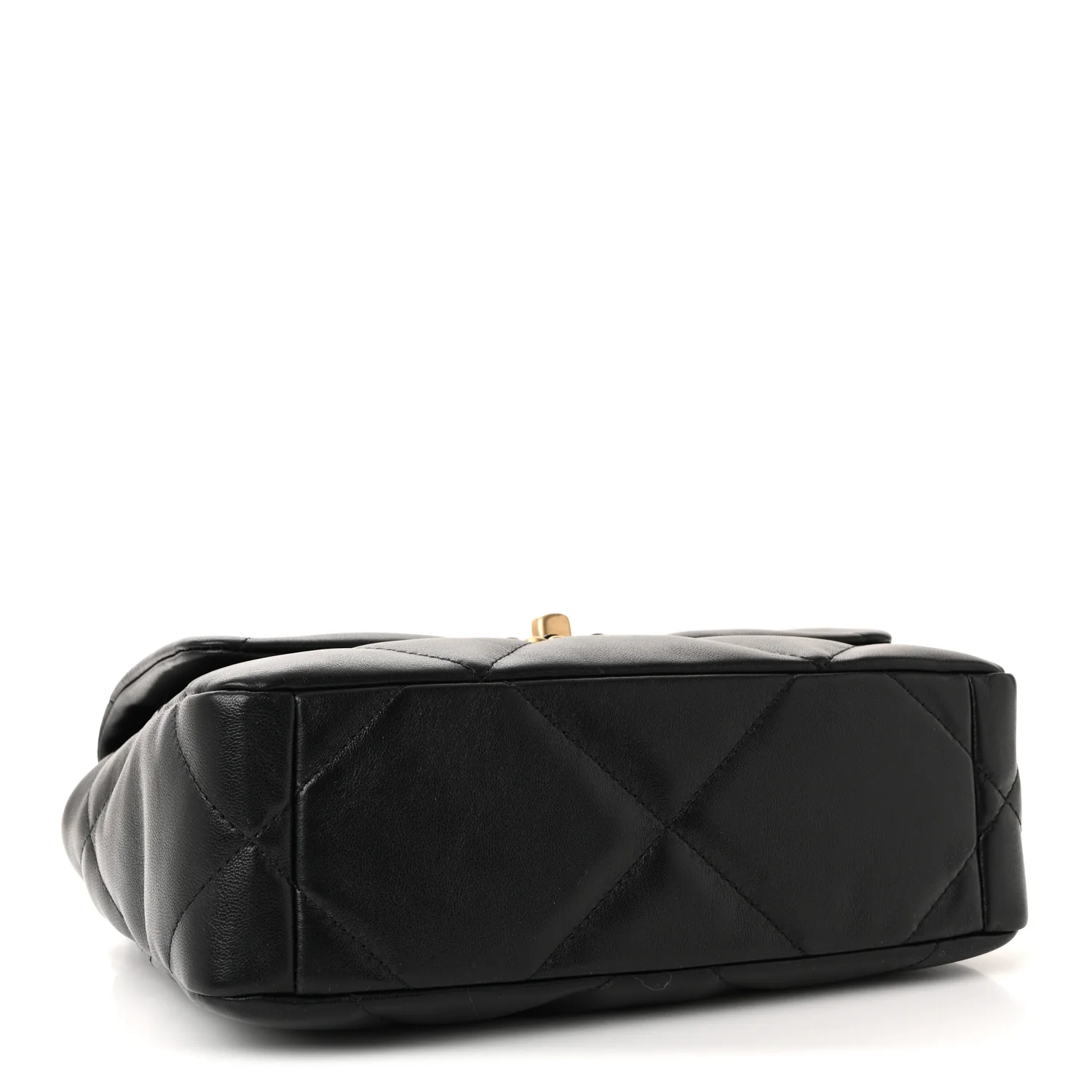 Lambskin Quilted Medium Chanel 19 Flap Black - Image 4