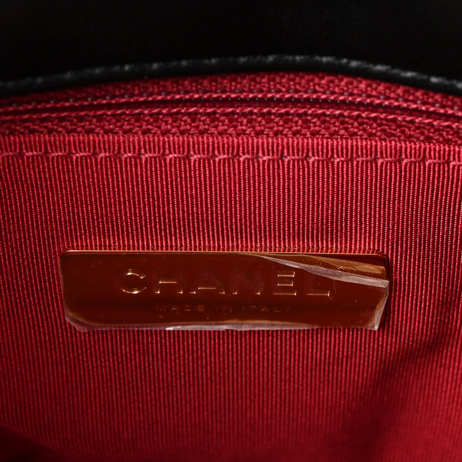 Lambskin Quilted Medium Chanel 19 Flap Black - Image 6