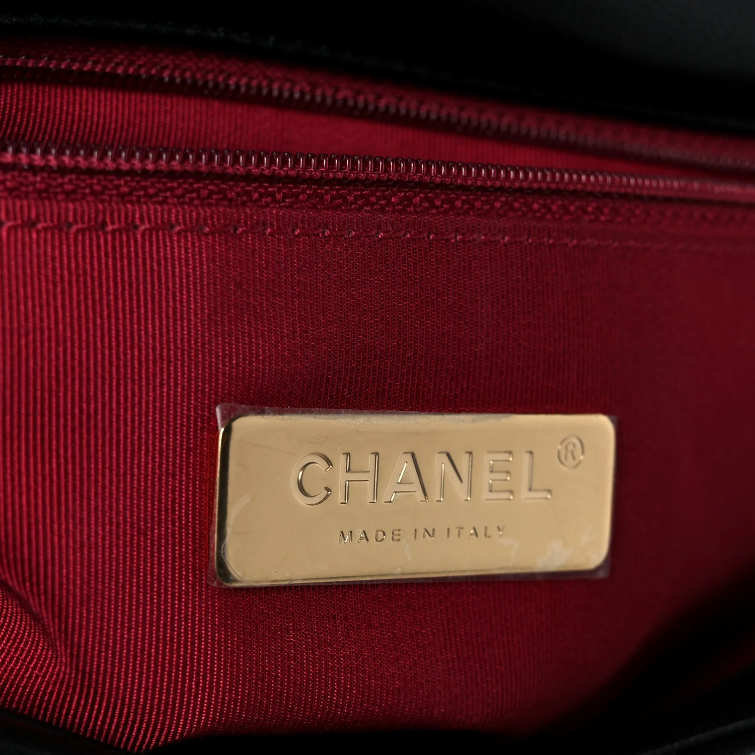 Lambskin Quilted Medium Chanel 19 Flap Black - Image 6