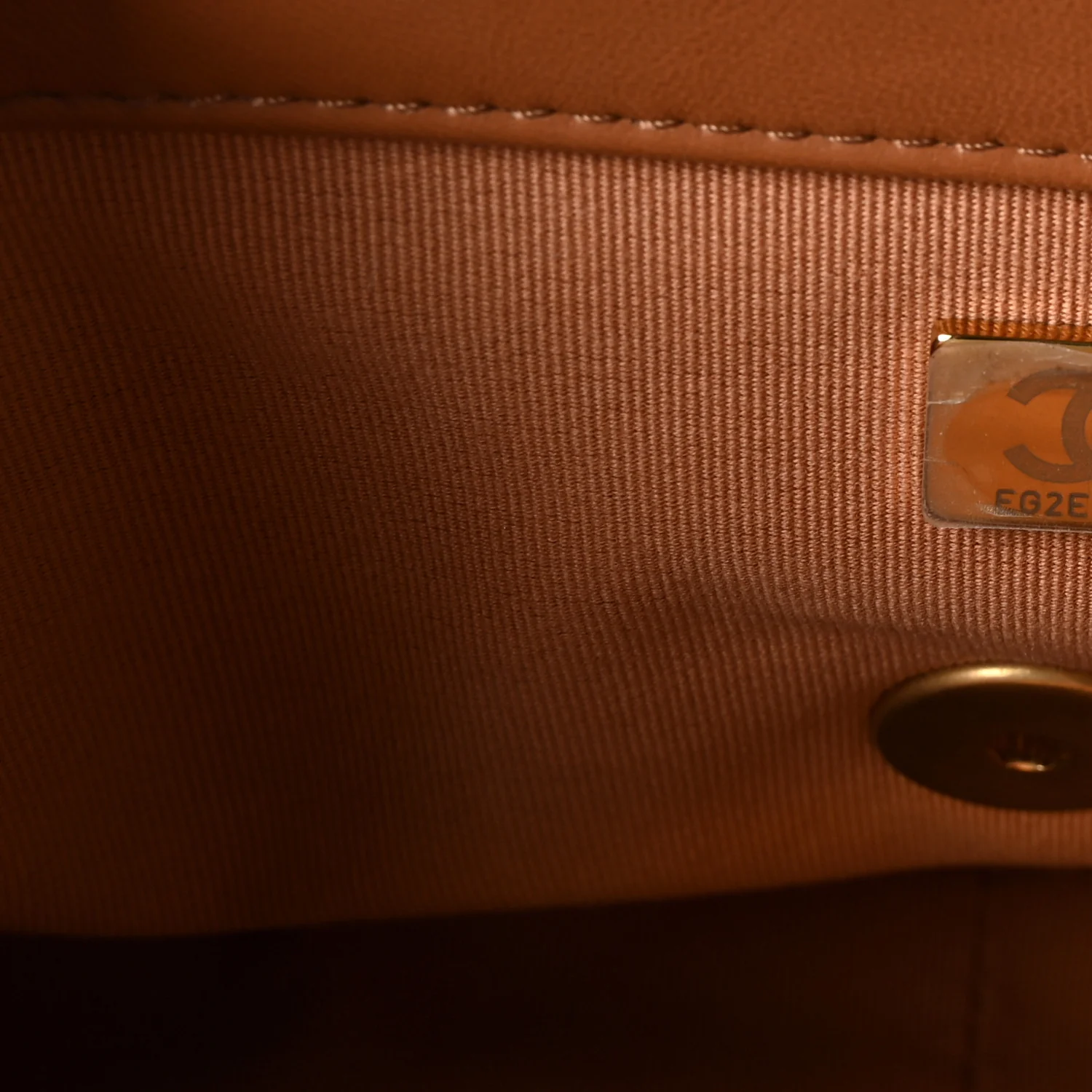 Lambskin Quilted Medium Chanel 19 Flap Brown - Image 7
