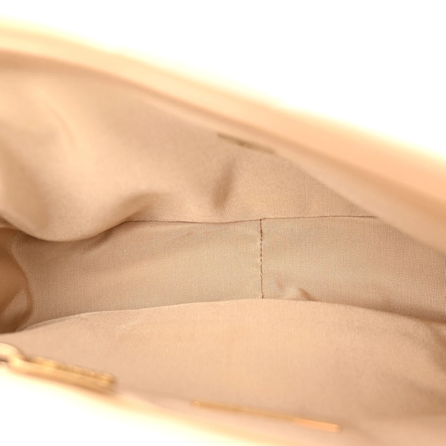 Lambskin Quilted Medium Chanel 19 Flap Dark Beige - Image 5