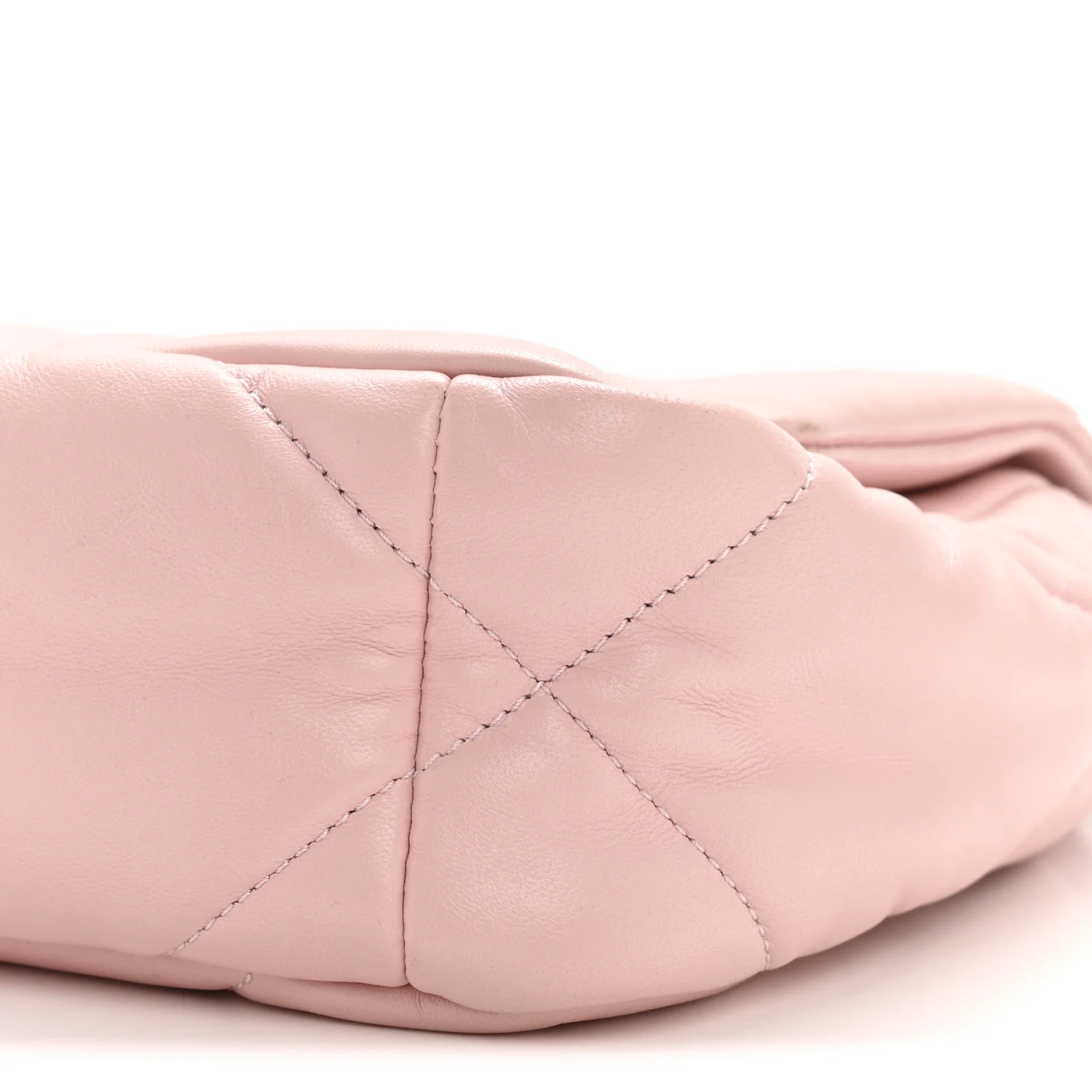 Lambskin Quilted Medium Chanel 19 Flap Light Pink - Image 10