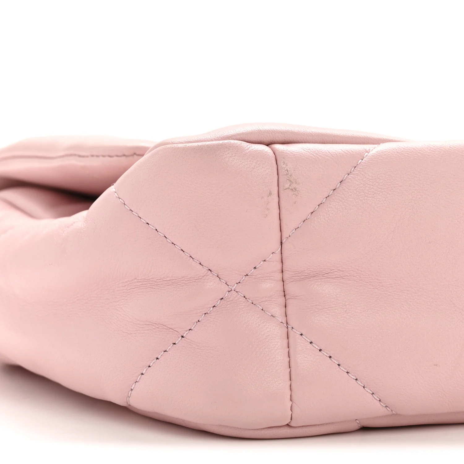 Lambskin Quilted Medium Chanel 19 Flap Light Pink - Image 9